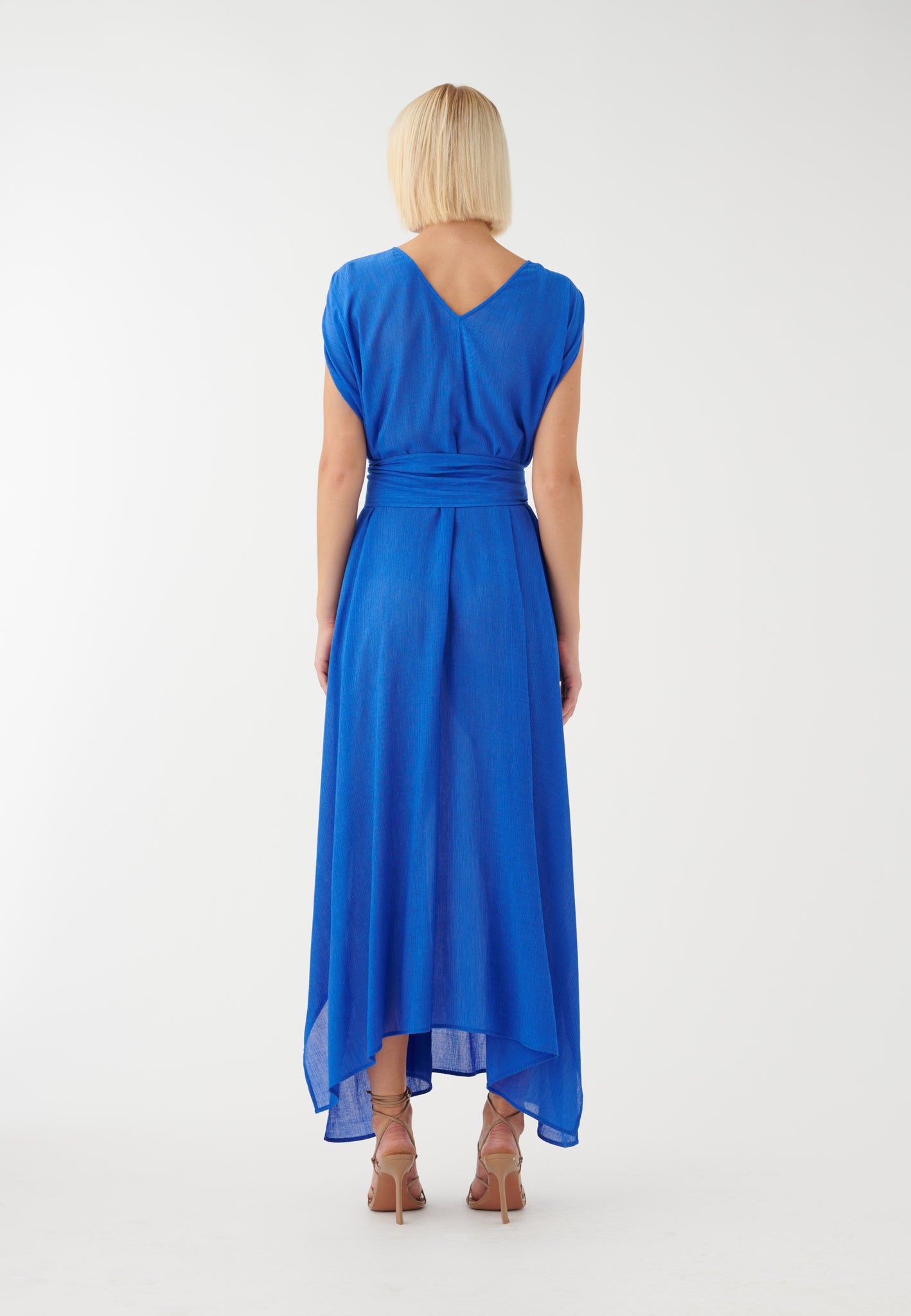 HannahDea Dress With Shoulder Details, Heaven