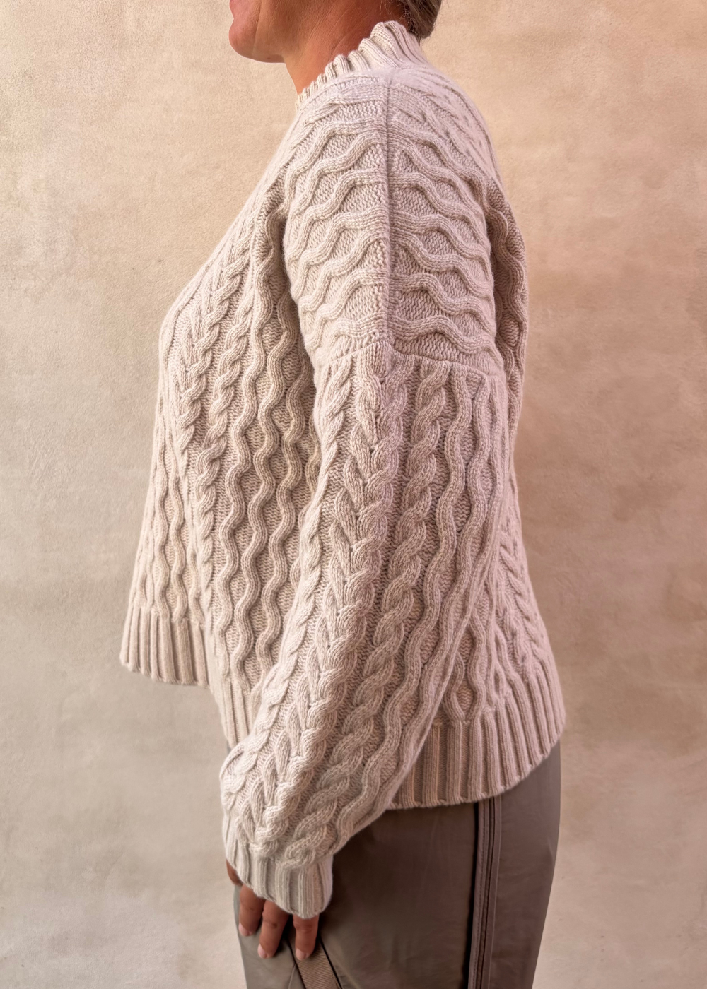 Yard, Knitted Sweater, Beige