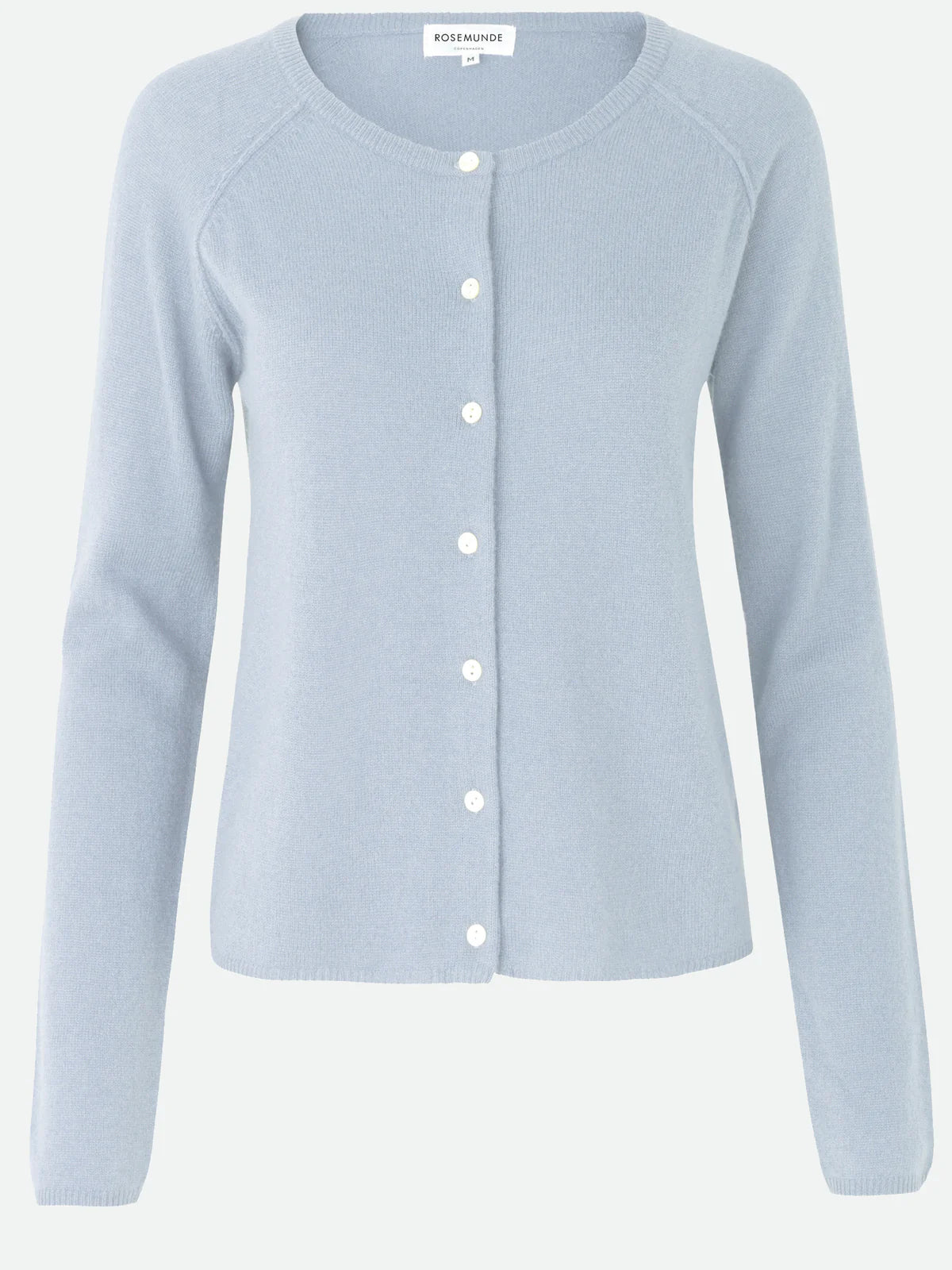 Laica Cardigan O-Neck, Heather Sky