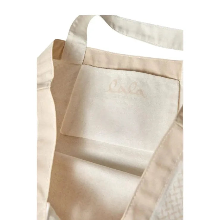 Toteväska Maja - Heritage Stripe Cream