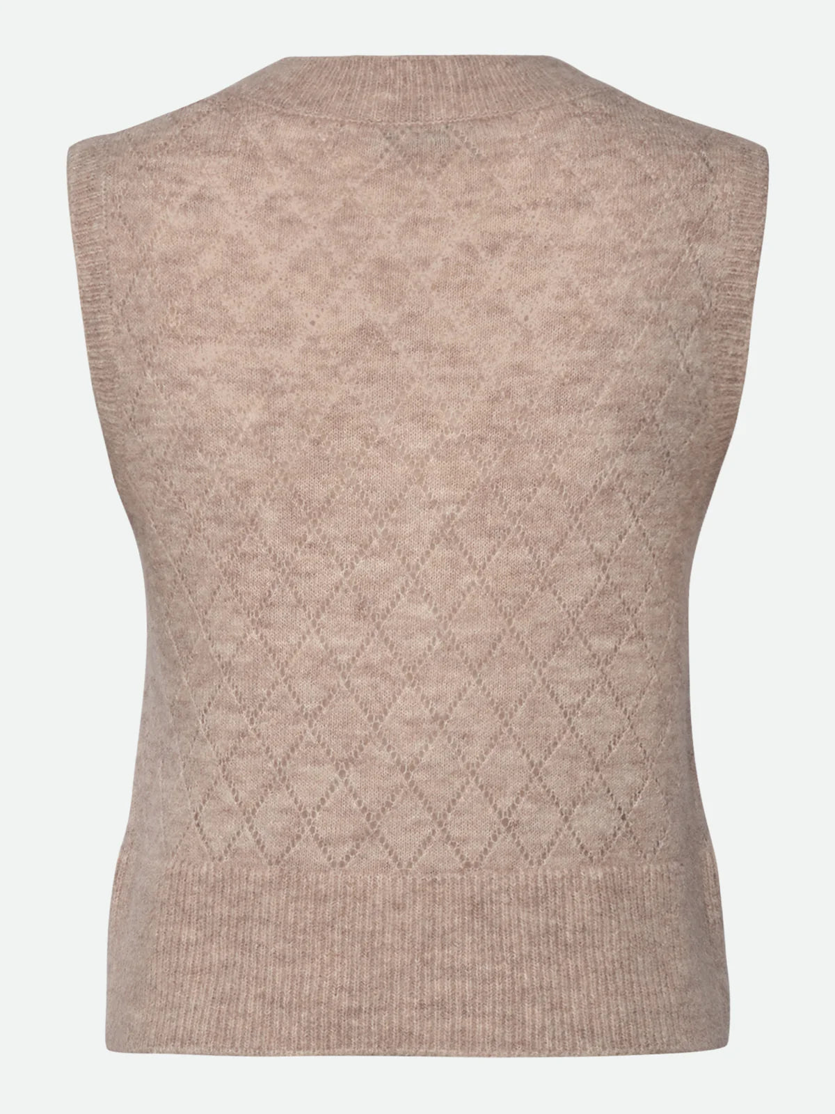 RWAida Alpaca V-neck Vest, Atmosphere