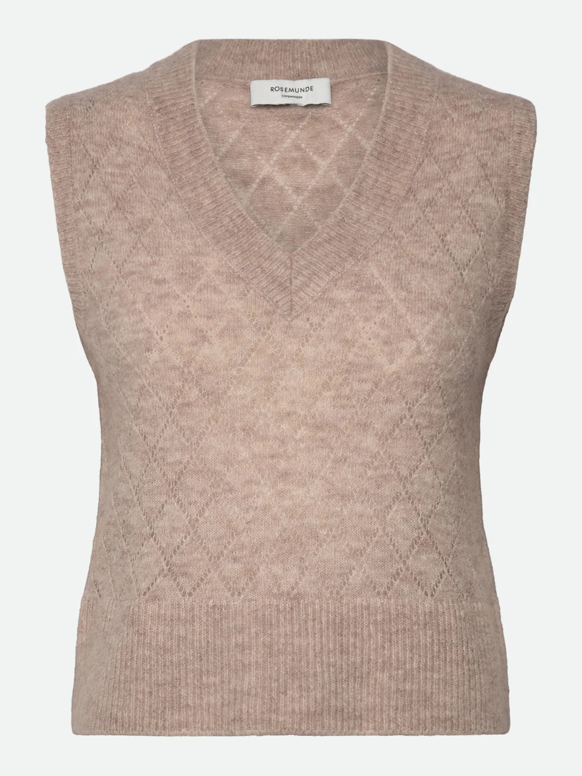 RWAida Alpaca V-neck Vest, Atmosphere