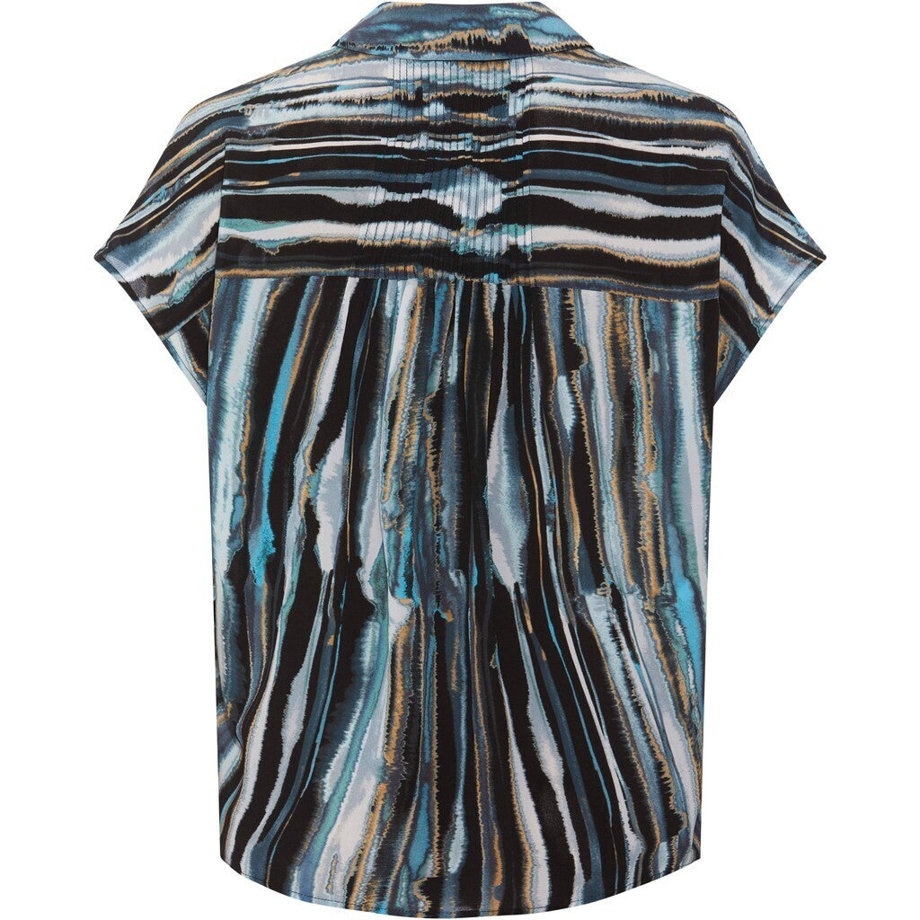 Kattano Shirt, Blue Striped