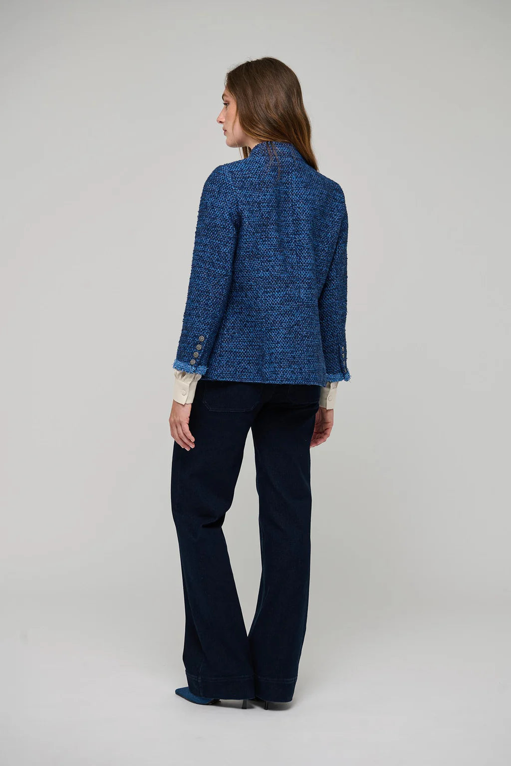EmeldaDea Jacke, Lurexblau