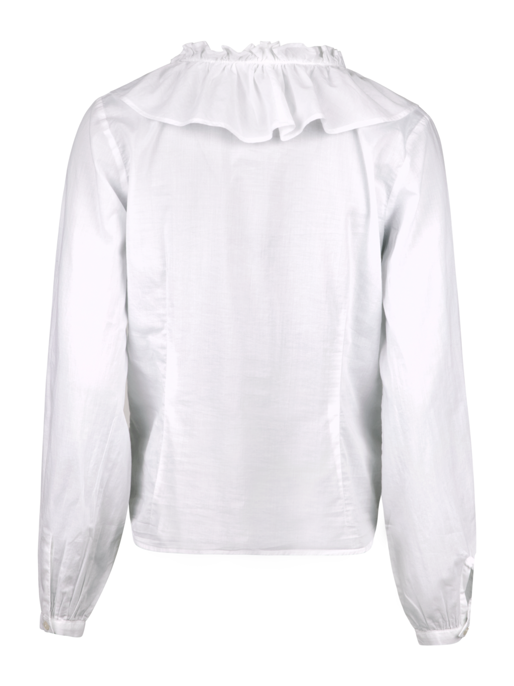 Hetty White Frill Blouse