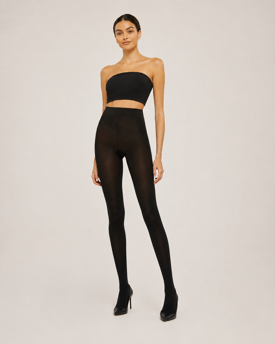 Velvet de Luxe 66 Tights, Black