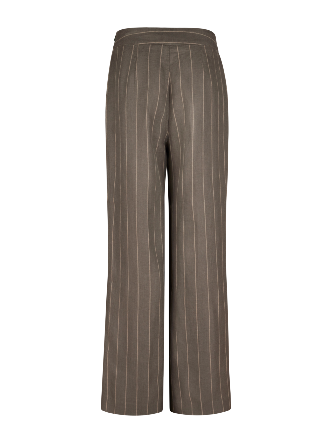 Eve, Grey Striped Linen Pants