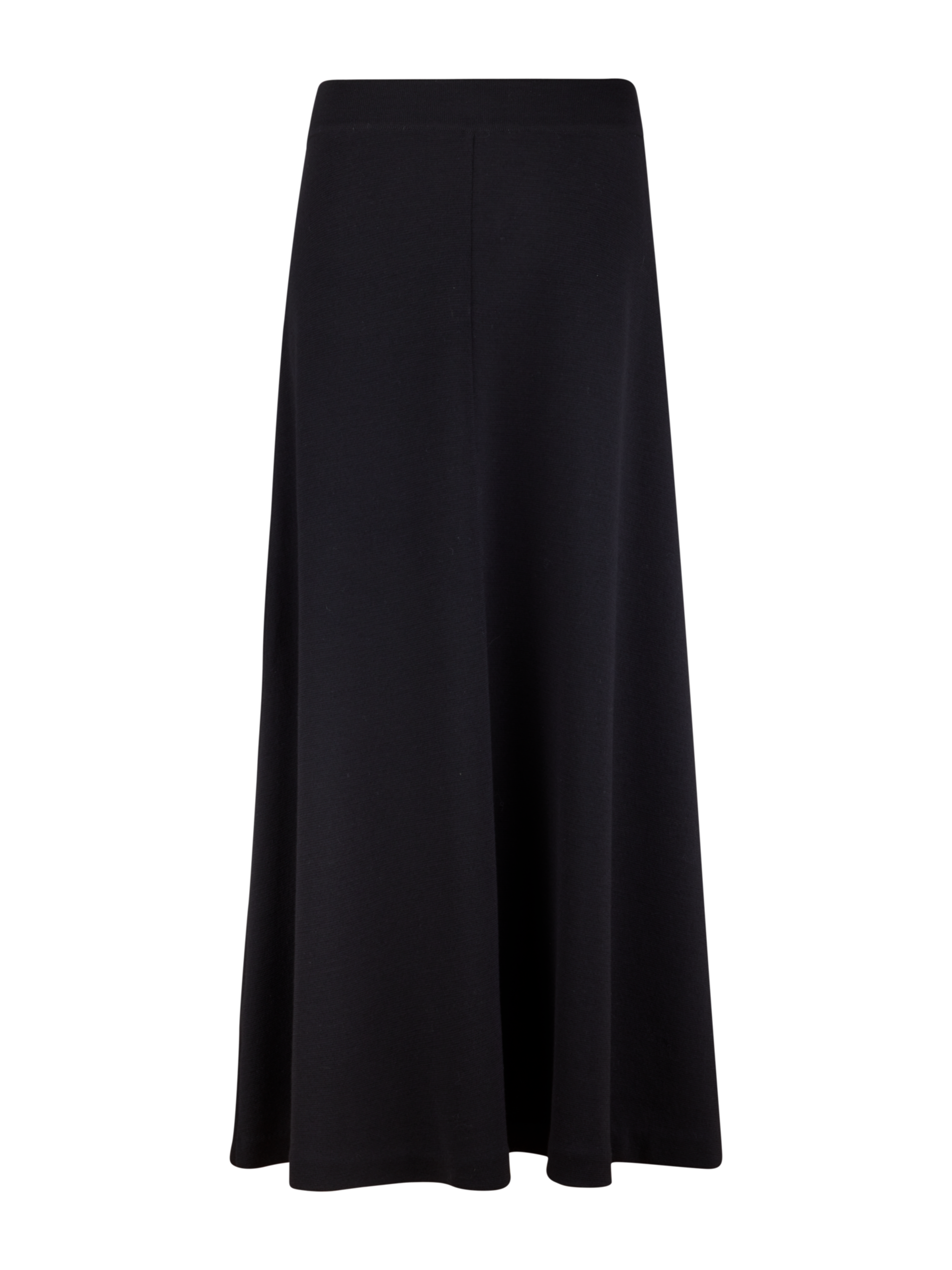 Ketty kjol i merinoull, svart