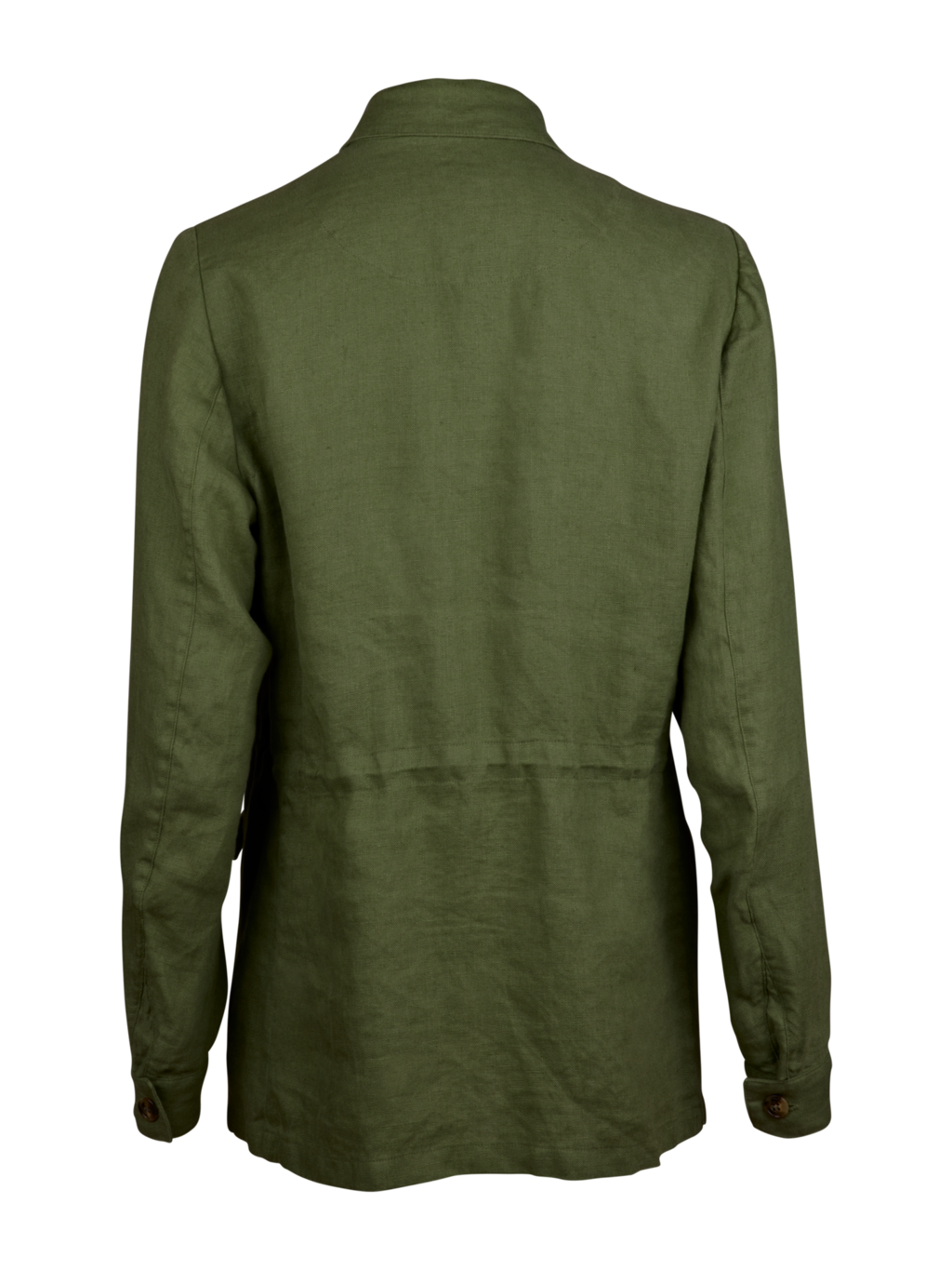 Hunter Cargo Jacket, Green Linen