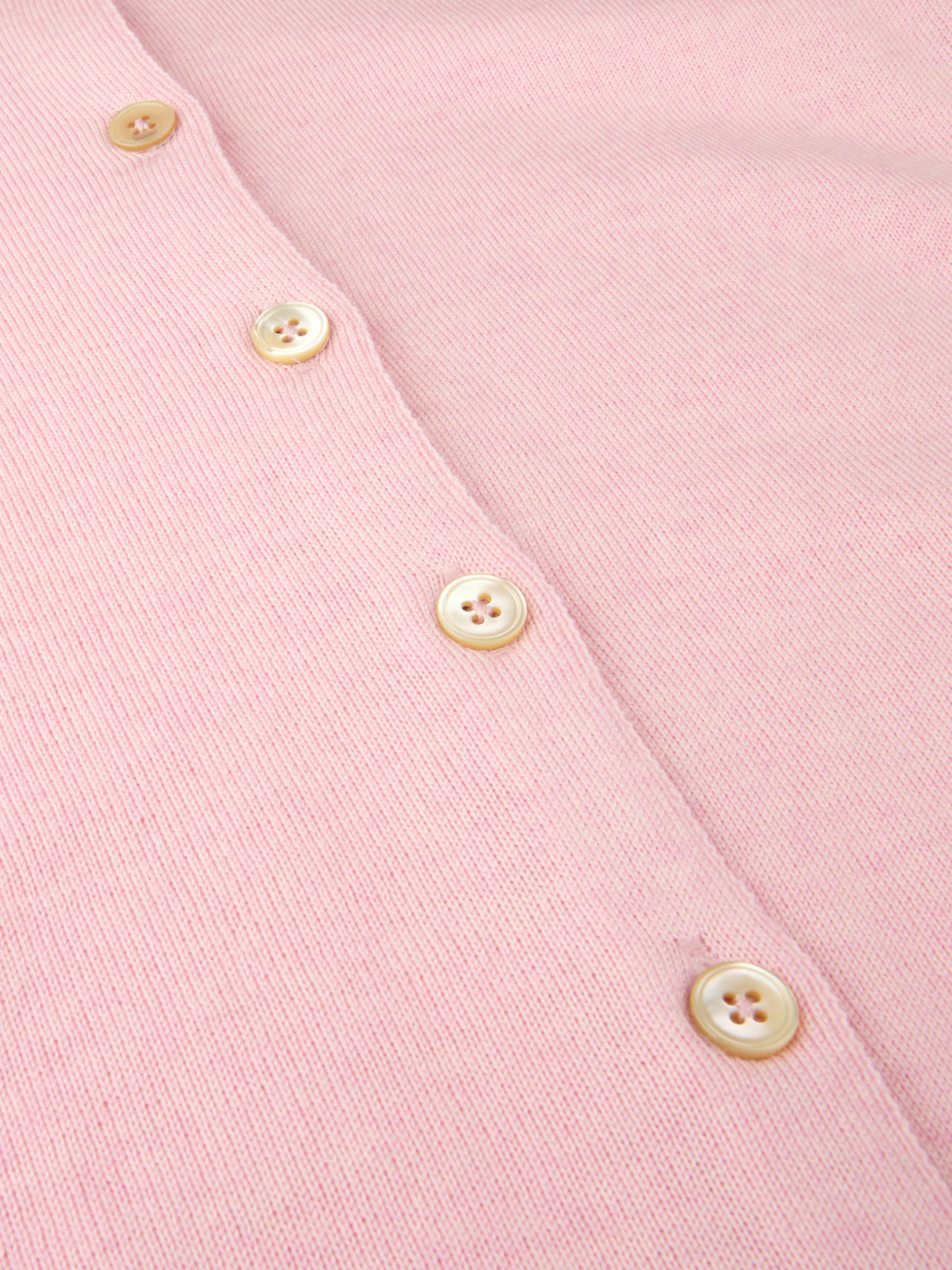Sigrid Merino cardigan, Light Pink