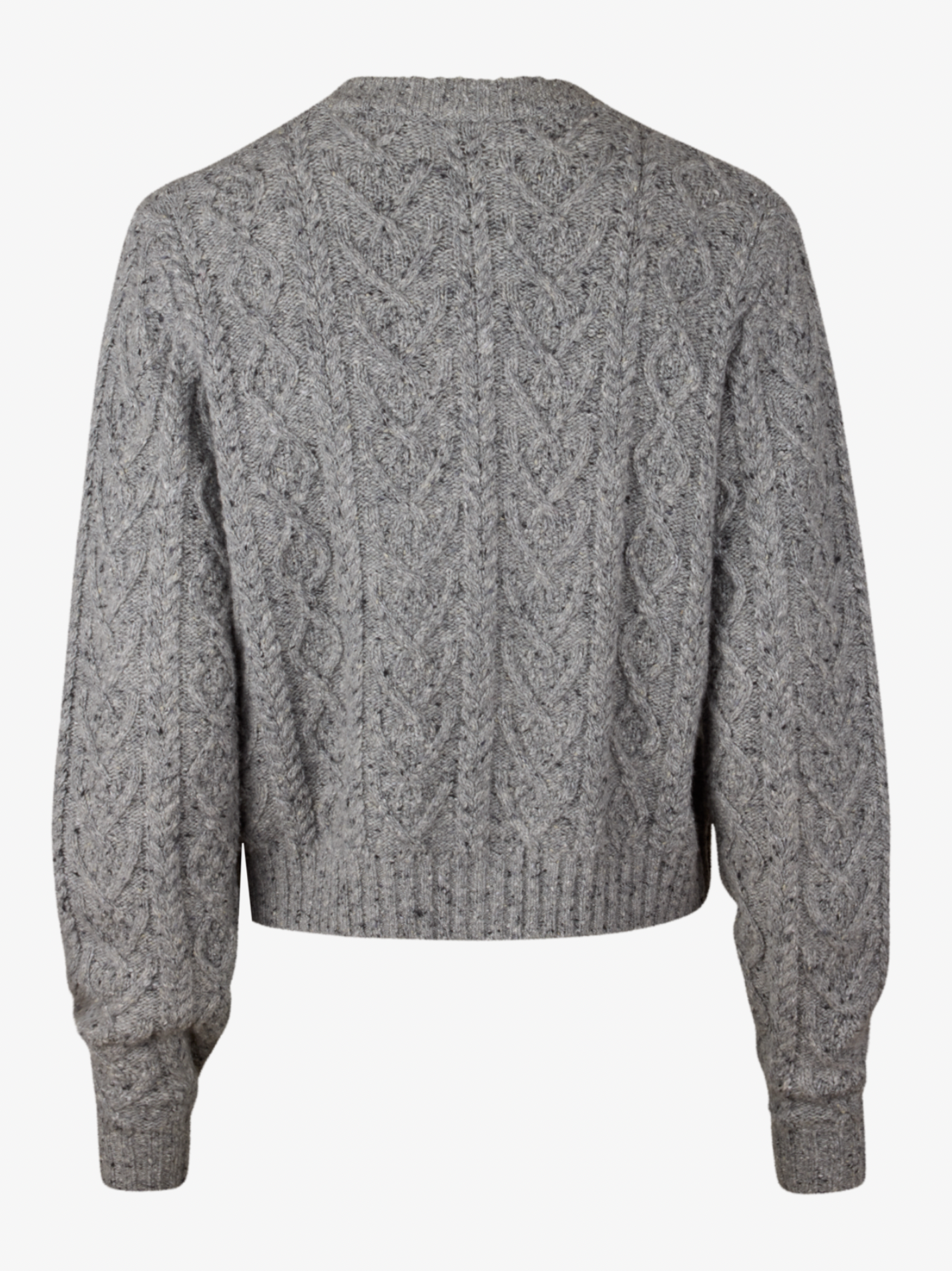 Karita Stickad Kofta, Ljusgrå