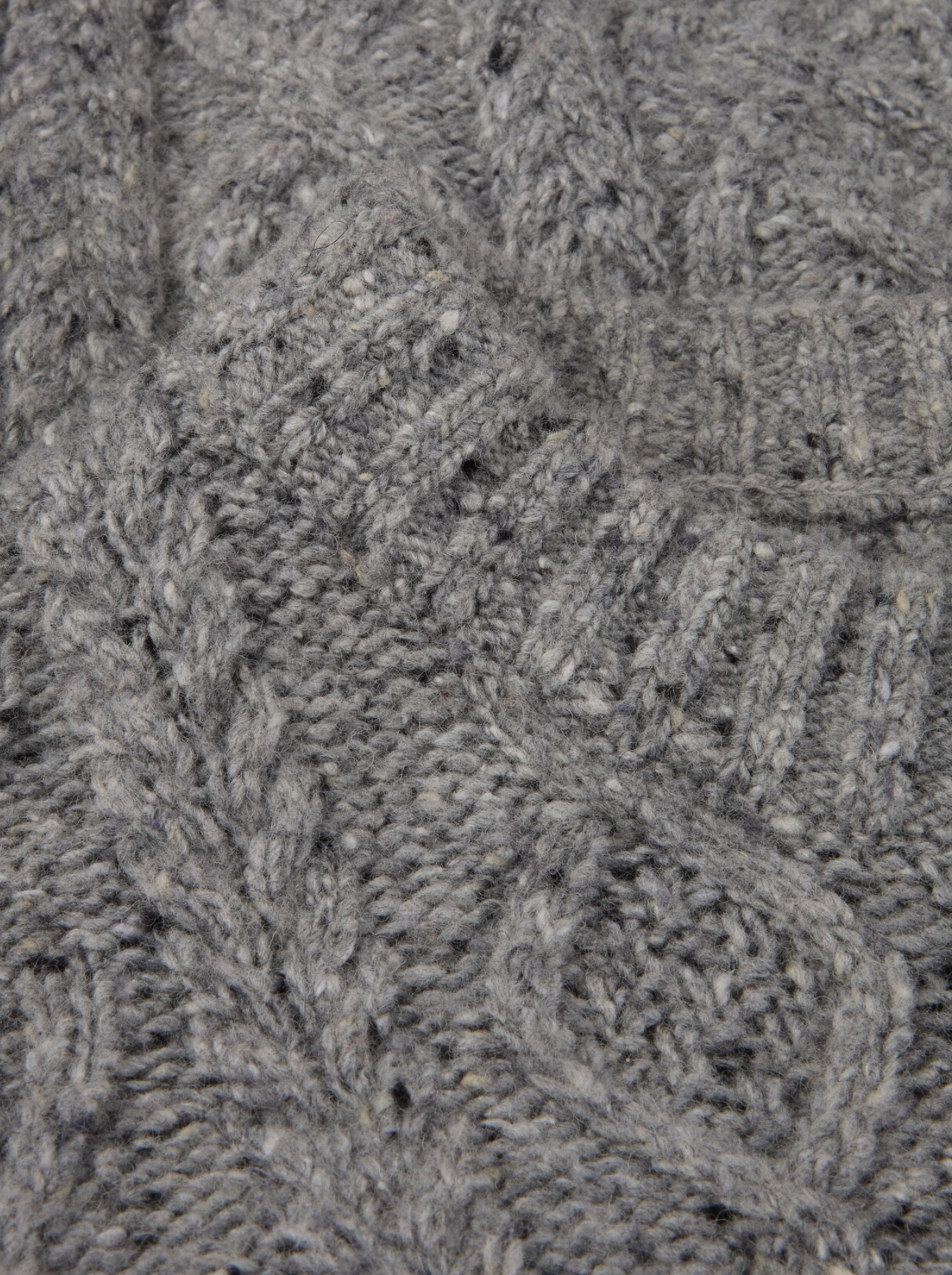 Karita Stickad Kofta, Ljusgrå