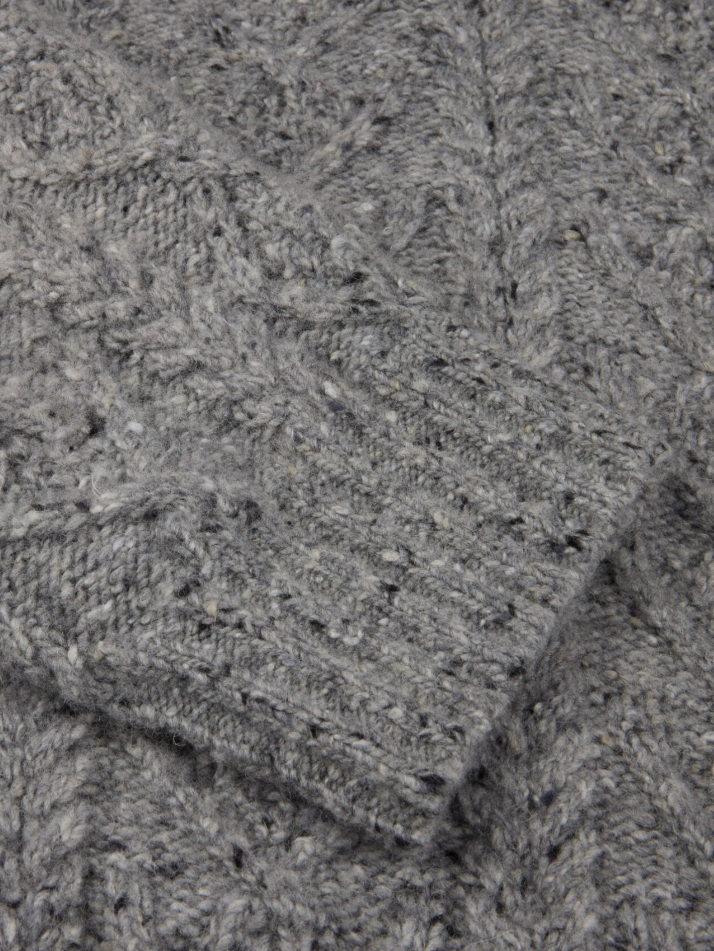 Karita Stickad Kofta, Ljusgrå