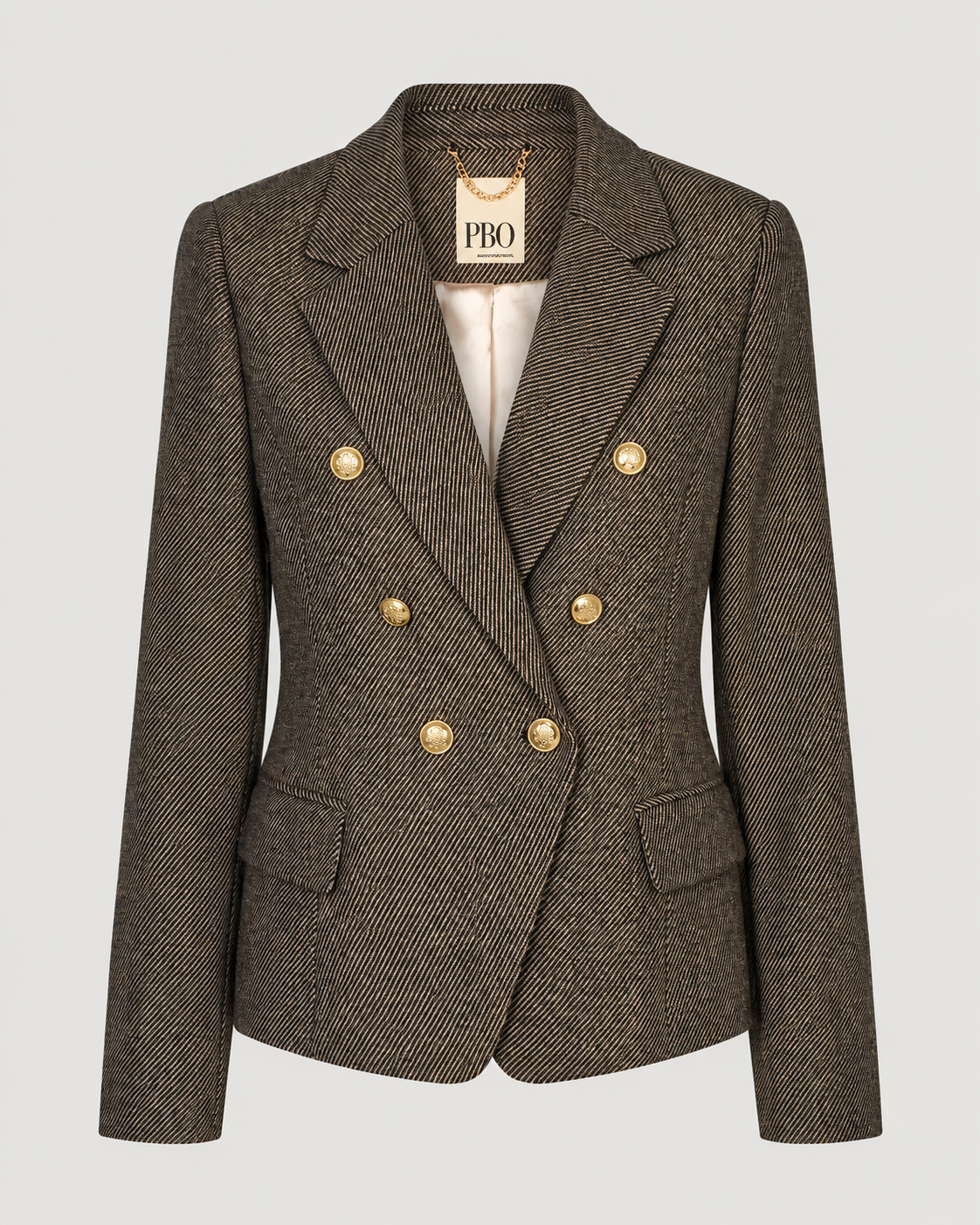 Crombie blazer - Black/Beige
