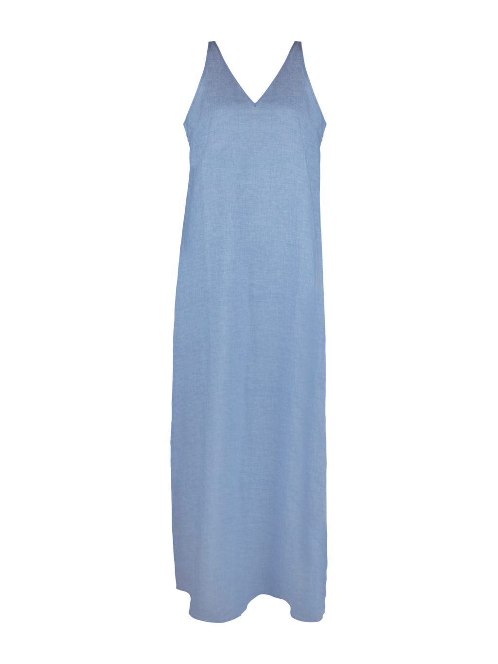 Estrid Linen Dress, Light Blue