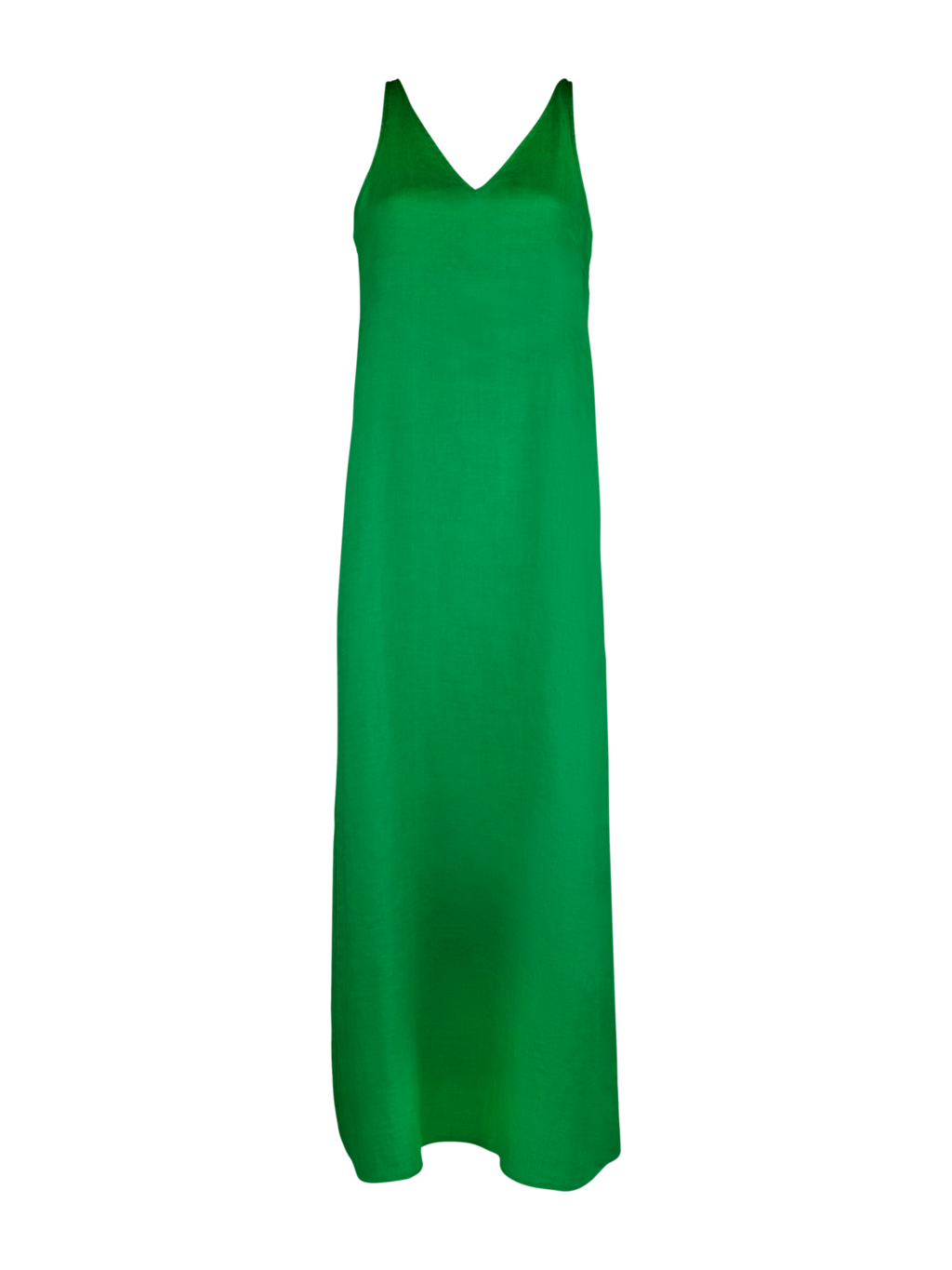 Estrid Linen Dress, Green