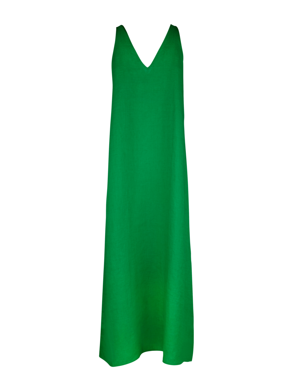 Estrid Linen Dress, Green