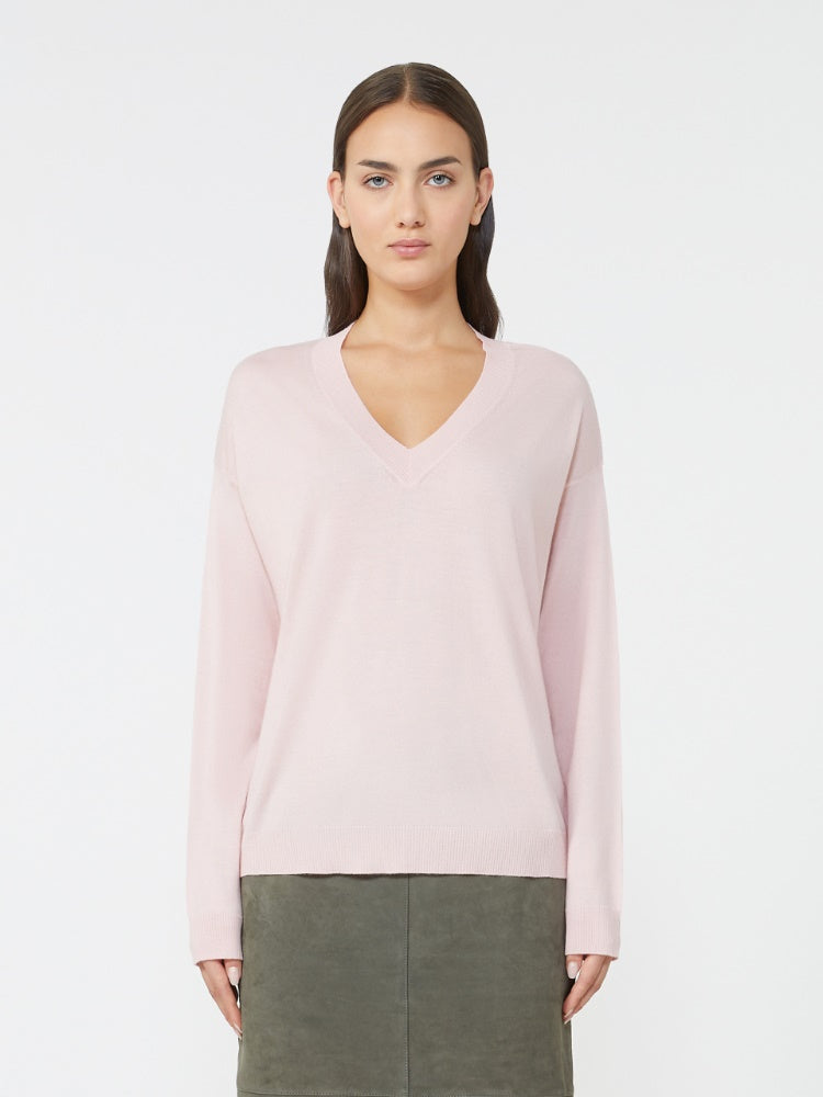 Fiocchi V-ringad tröja, Rosa