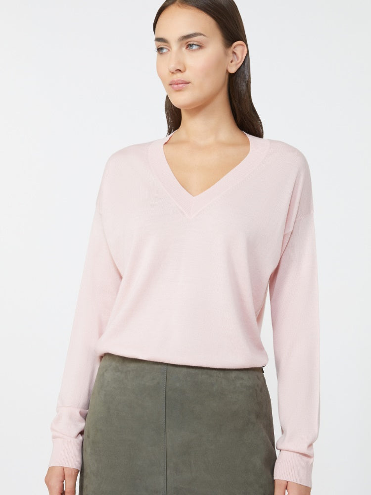 Fiocchi V-ringad tröja, Rosa