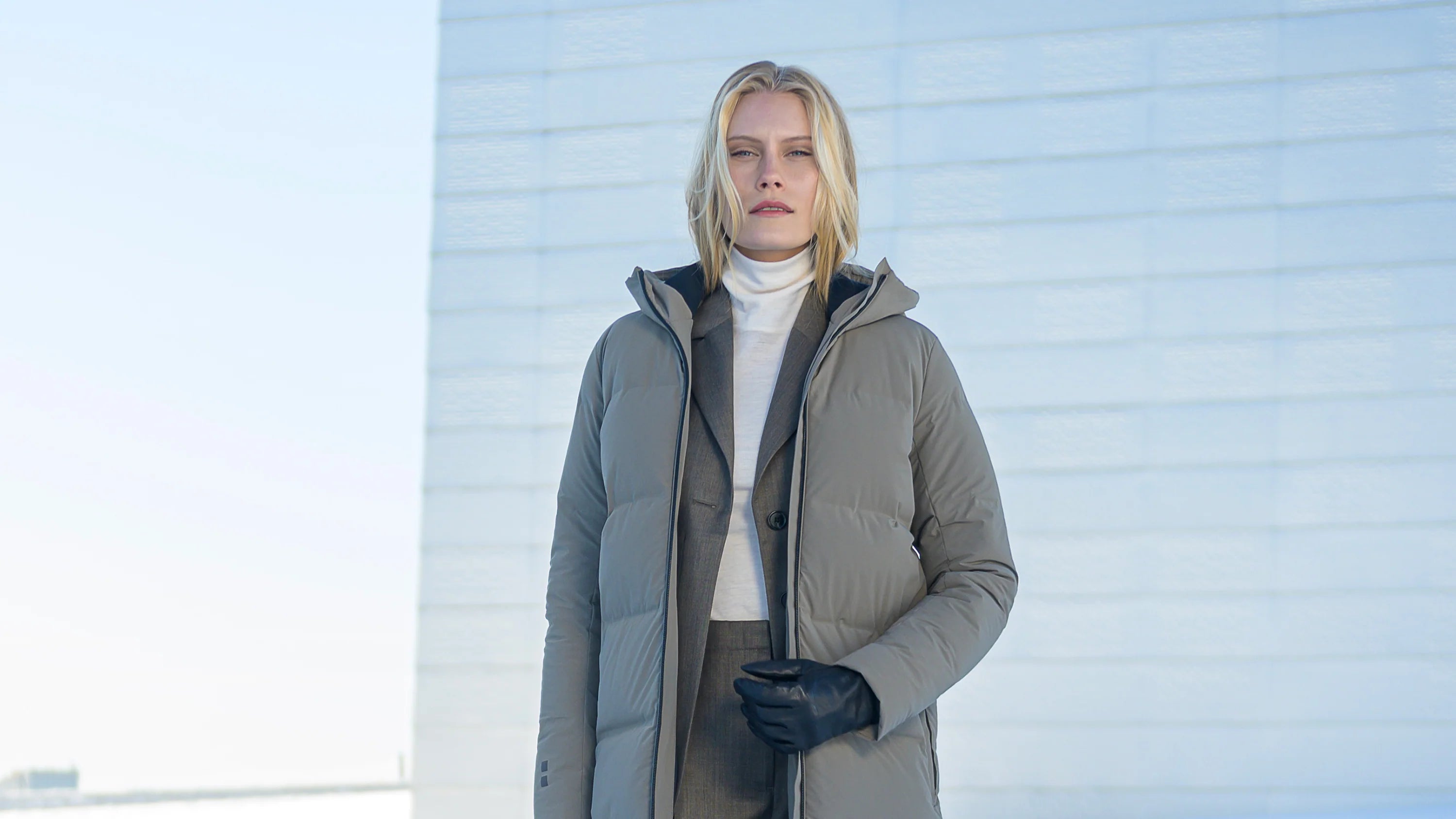 Infinity Lång Dunjacka, Sand