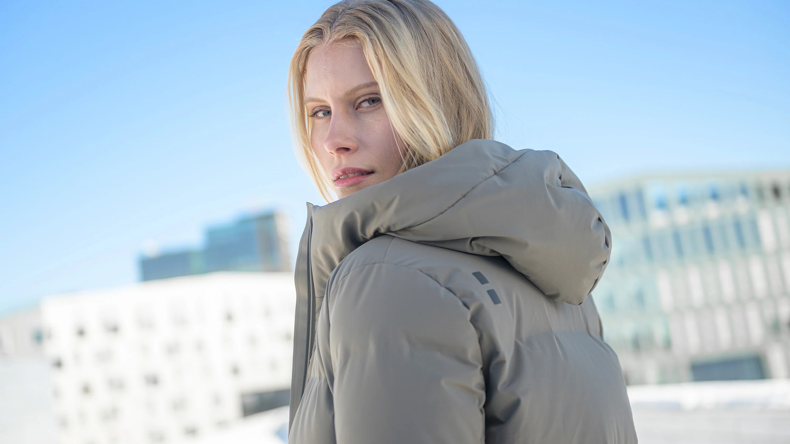 Infinity Lång Dunjacka, Sand