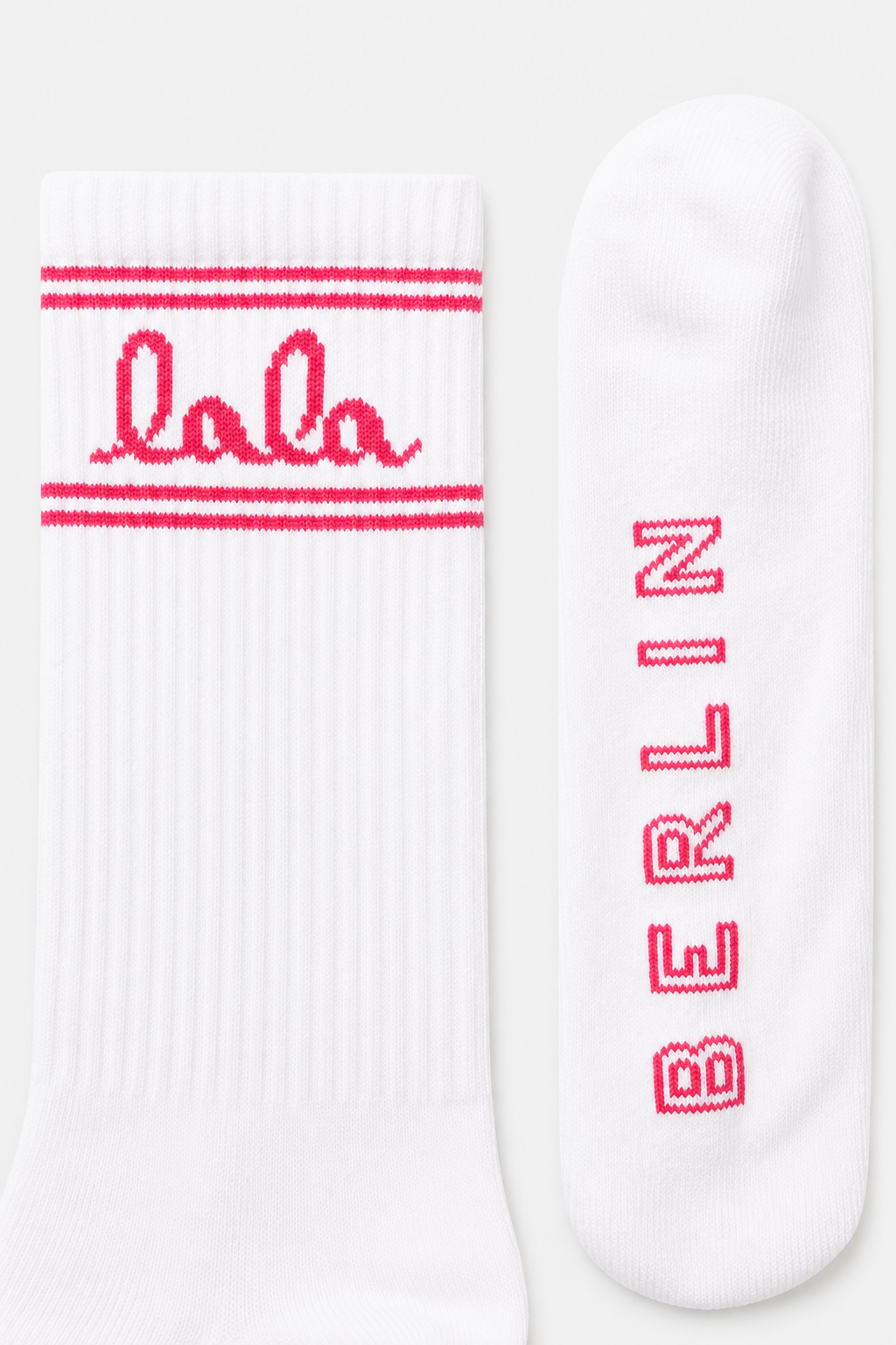 Sami Socks, White/Pink