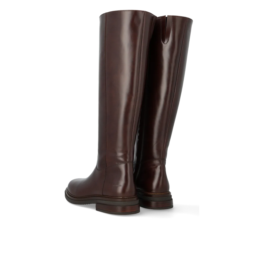 Langskaftet støvle, Dark Brown