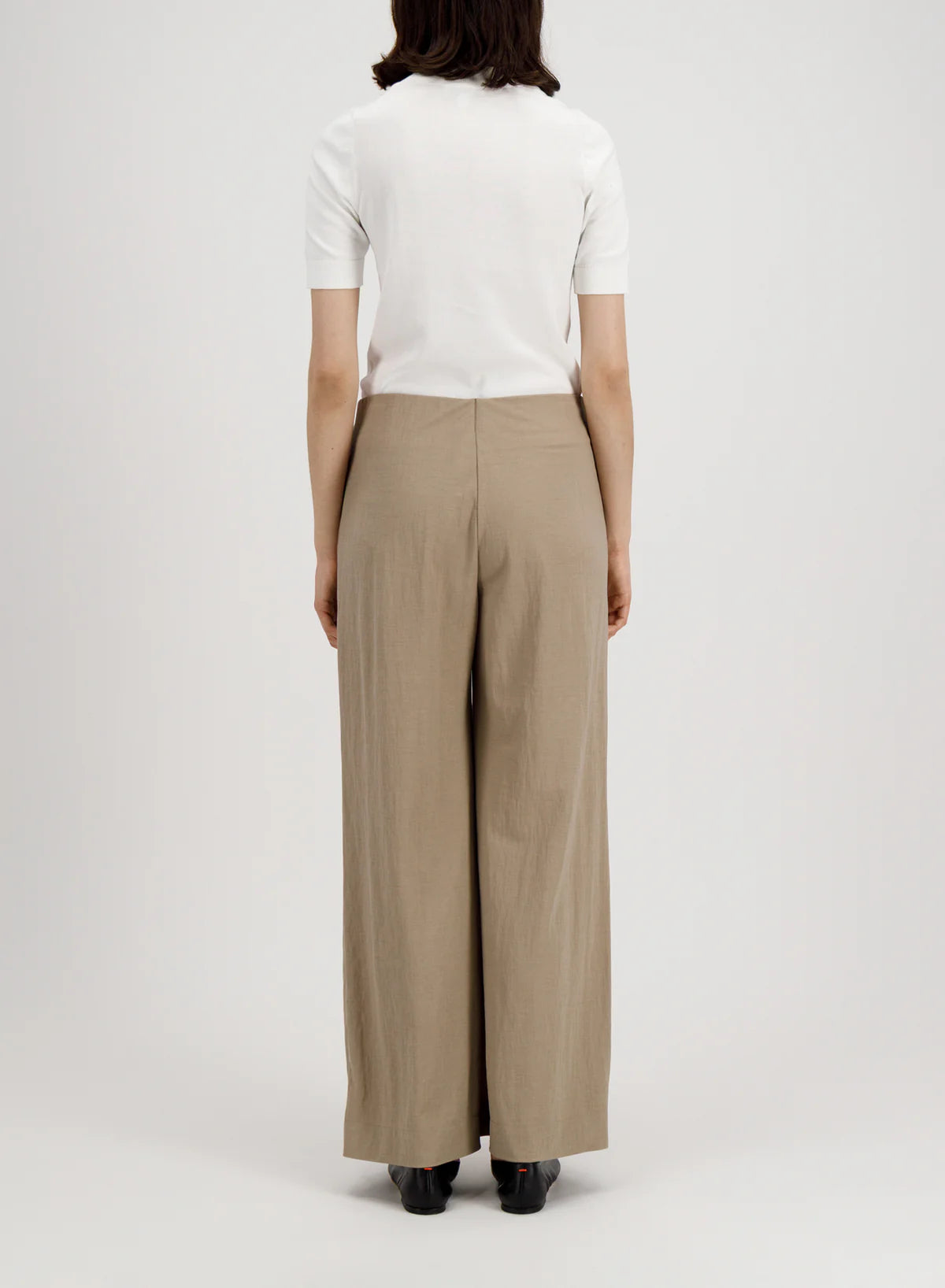 Flared Trousers, Sand