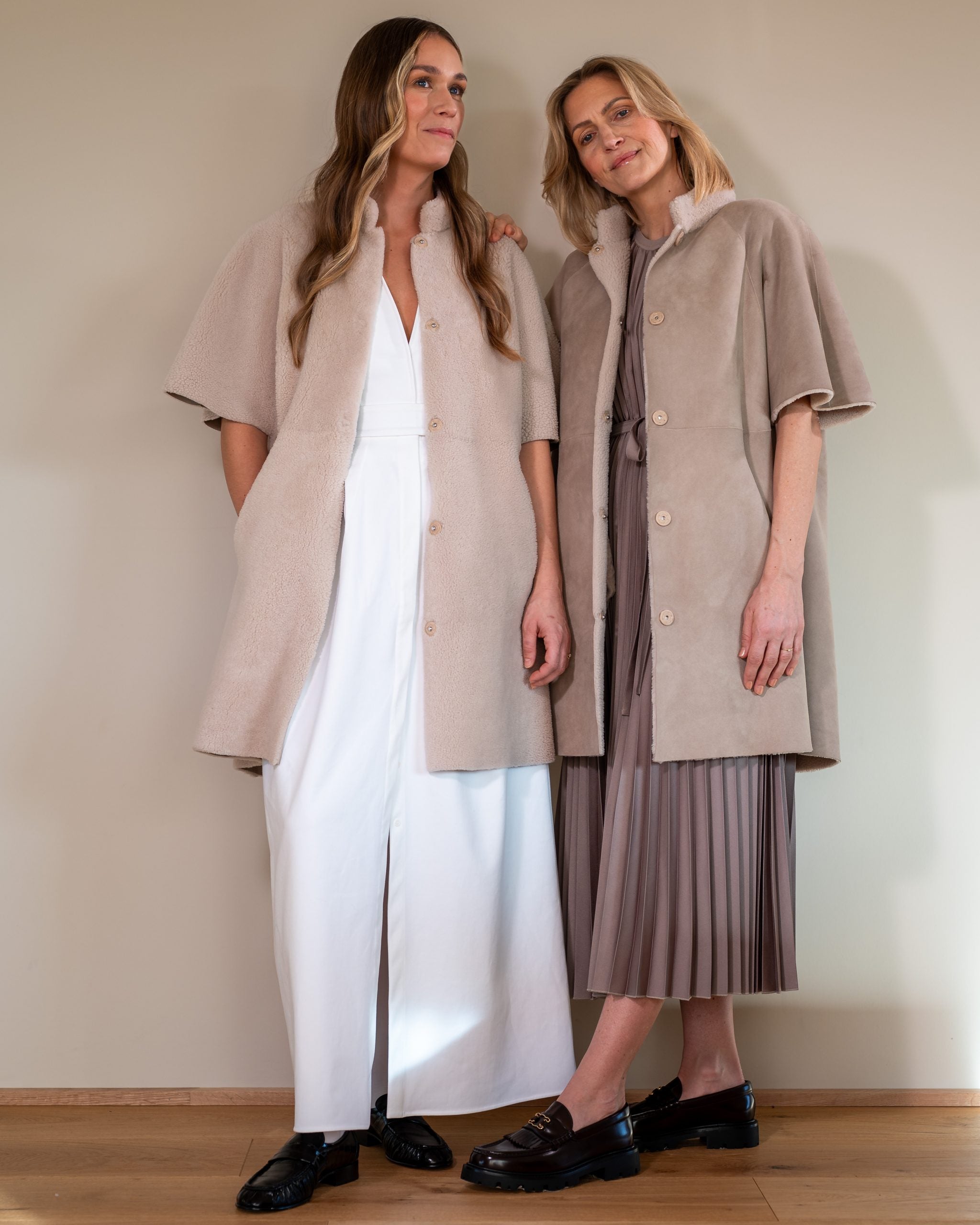 Adelina Vändbar Väst, Doodle Brun