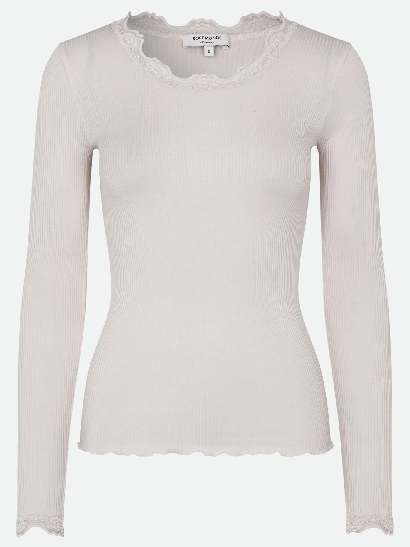 Babette Long Sleeves, Regular O-Neck, Ivory