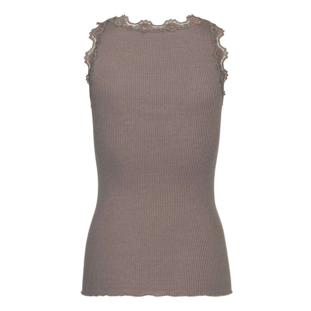 Babette Silk Top Med Blonde, Falcon