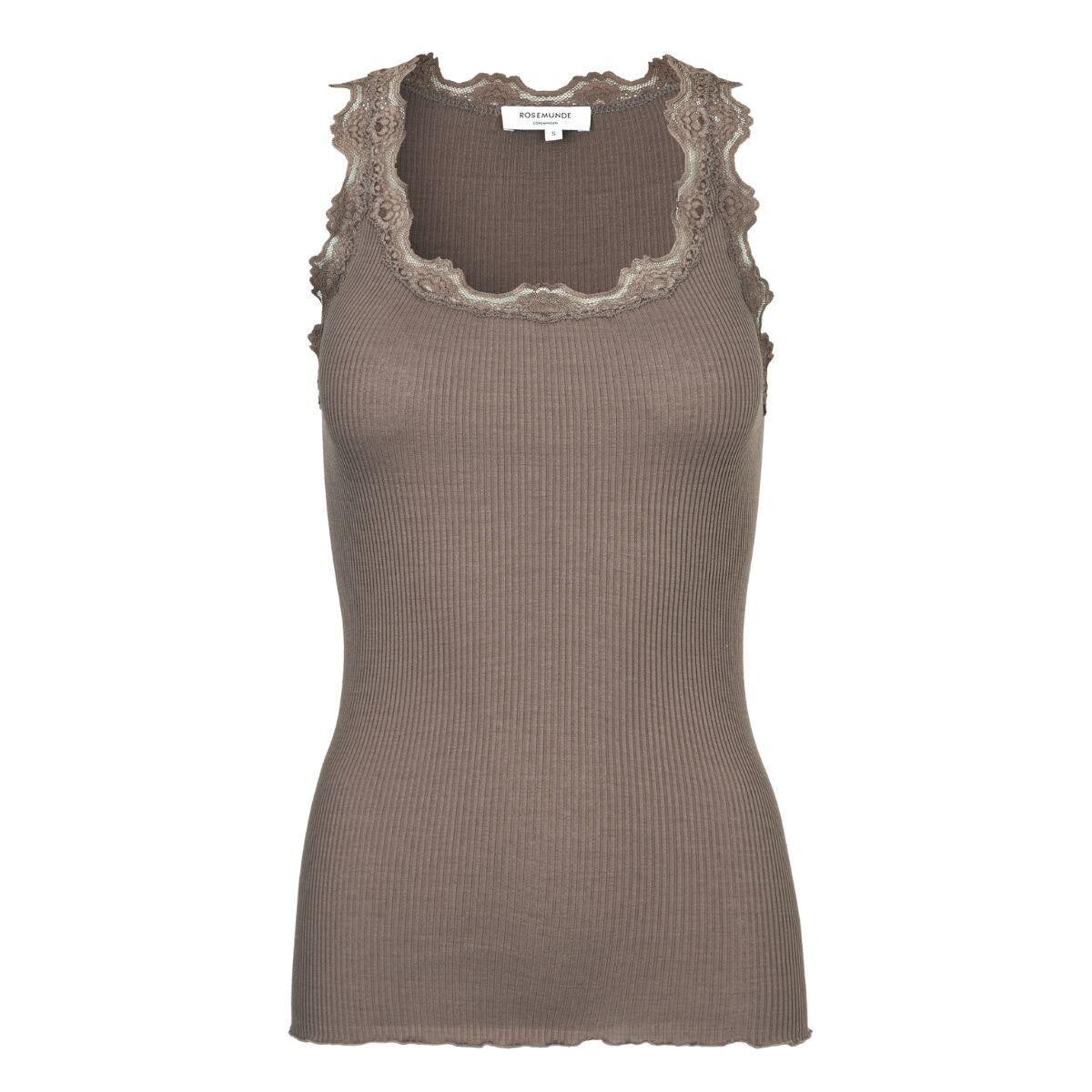 Babette Silk Top Med Blonde, Falcon