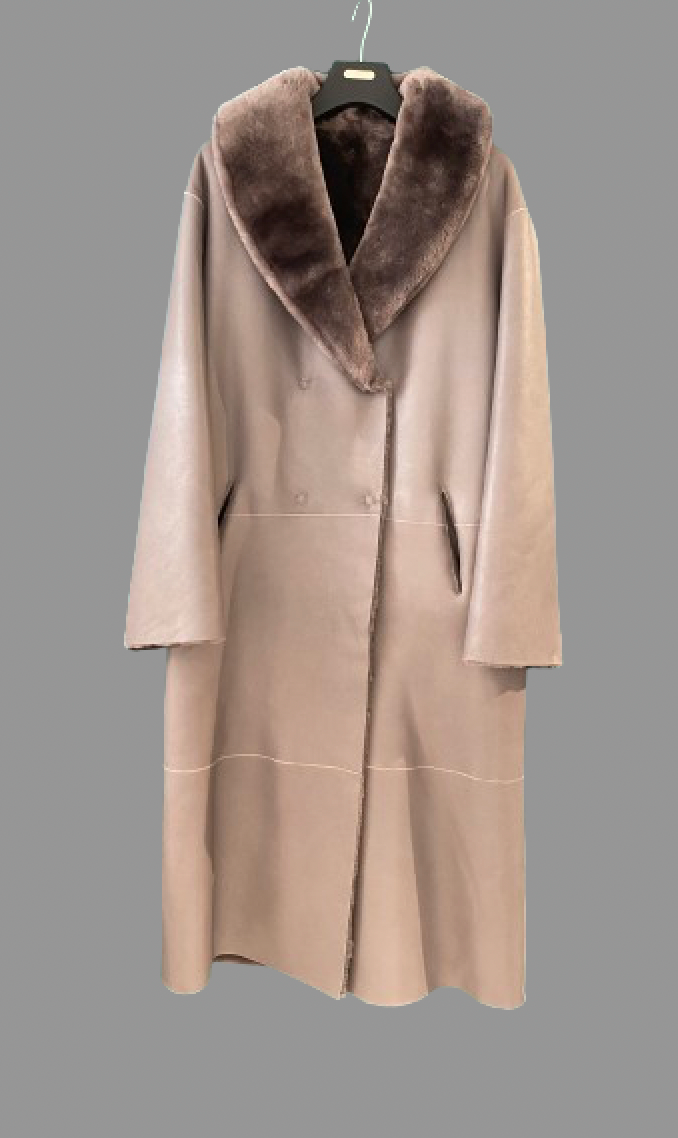 Sahar Coat, Ash grey