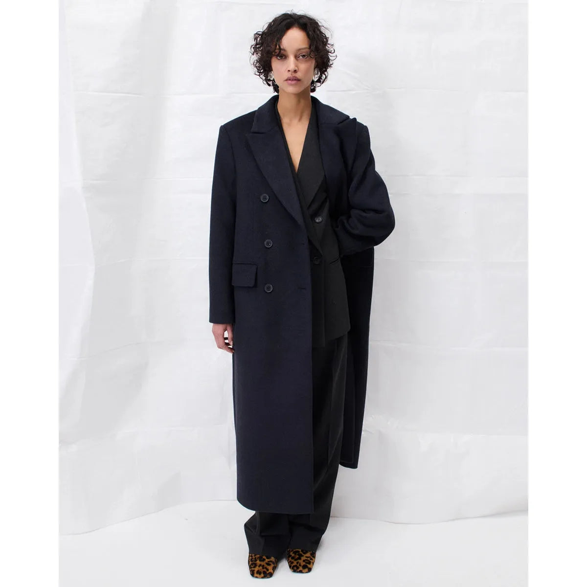 Clara Coat , Black