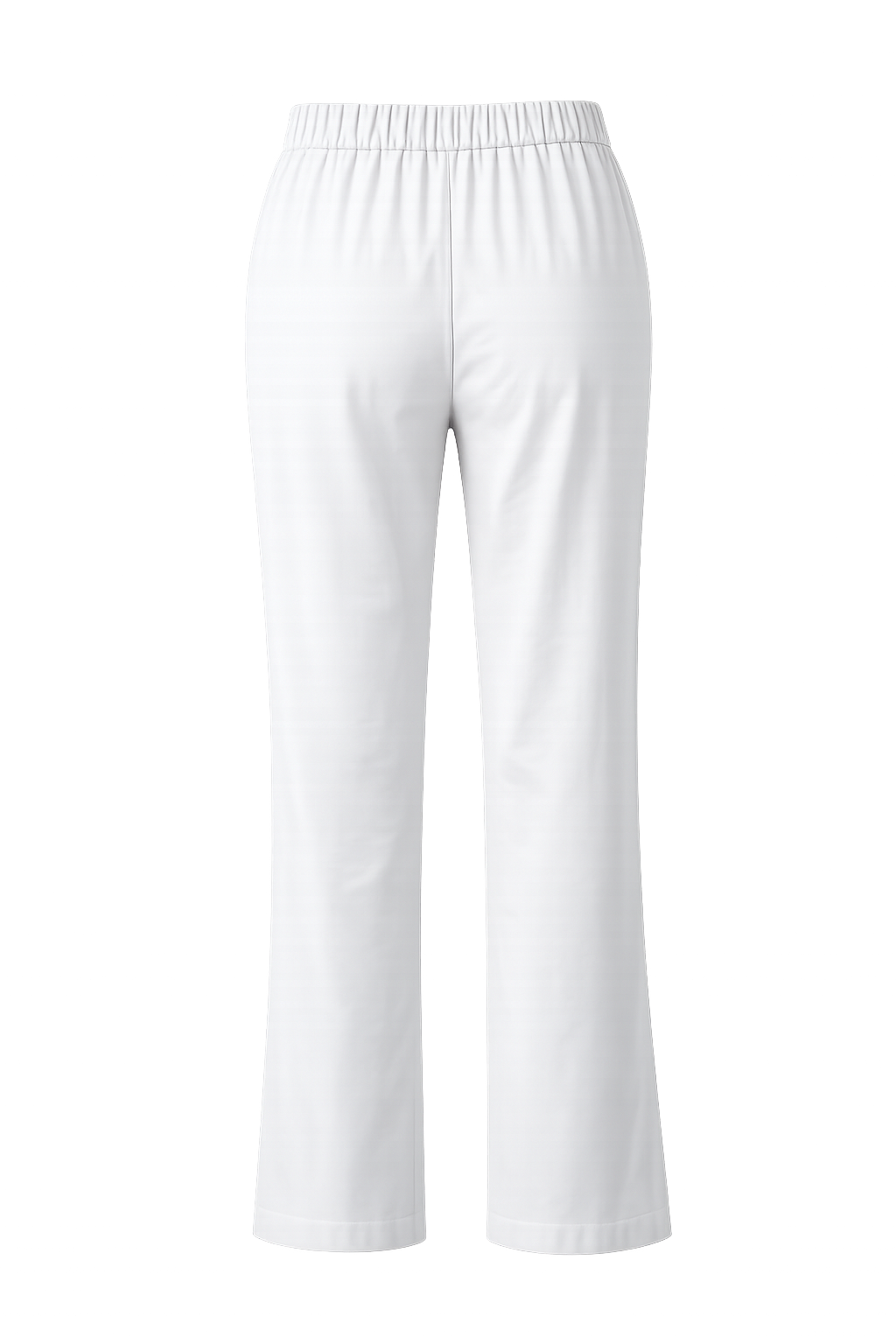 BCH Curve Trousers, White