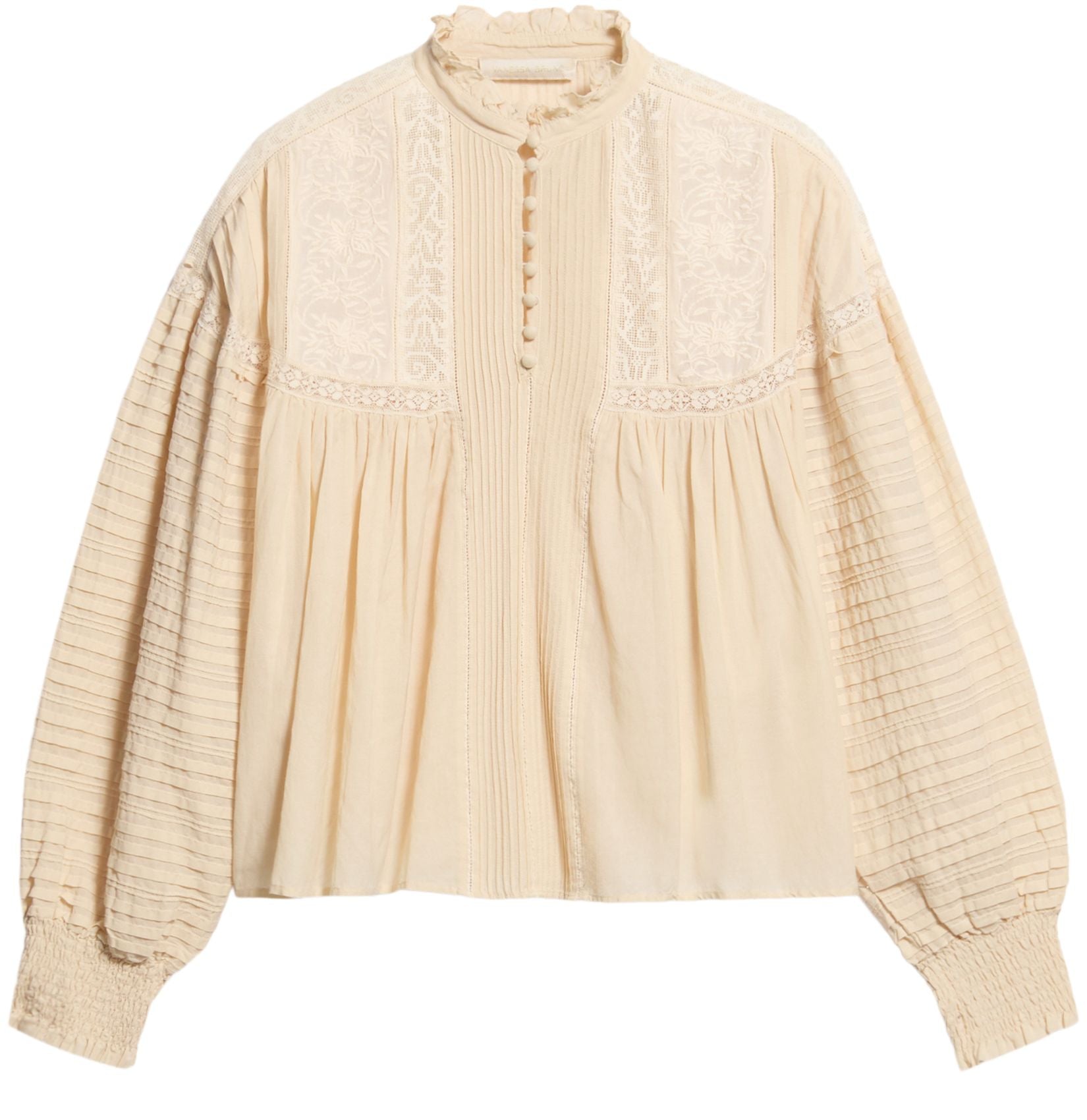 Dahlia Shirt, Beige