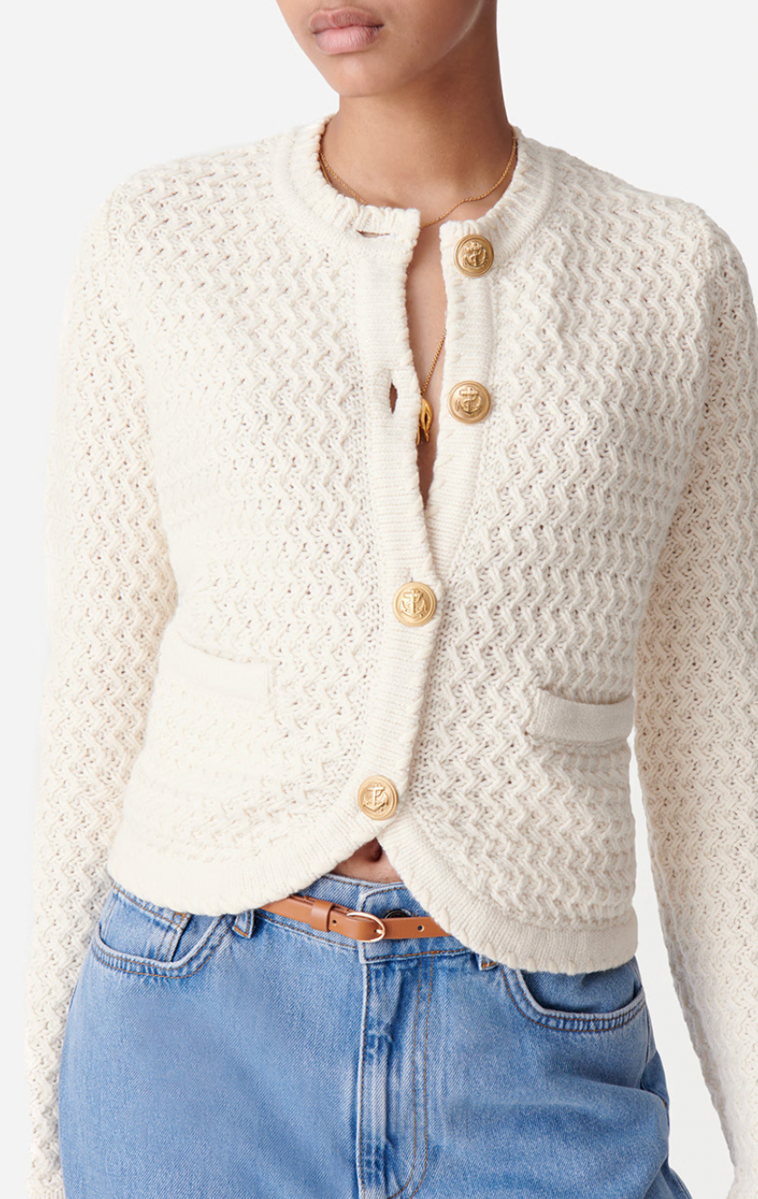 Dorina Cardigan, Ivory