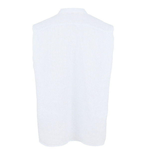 Ellen Linen Blouse, White