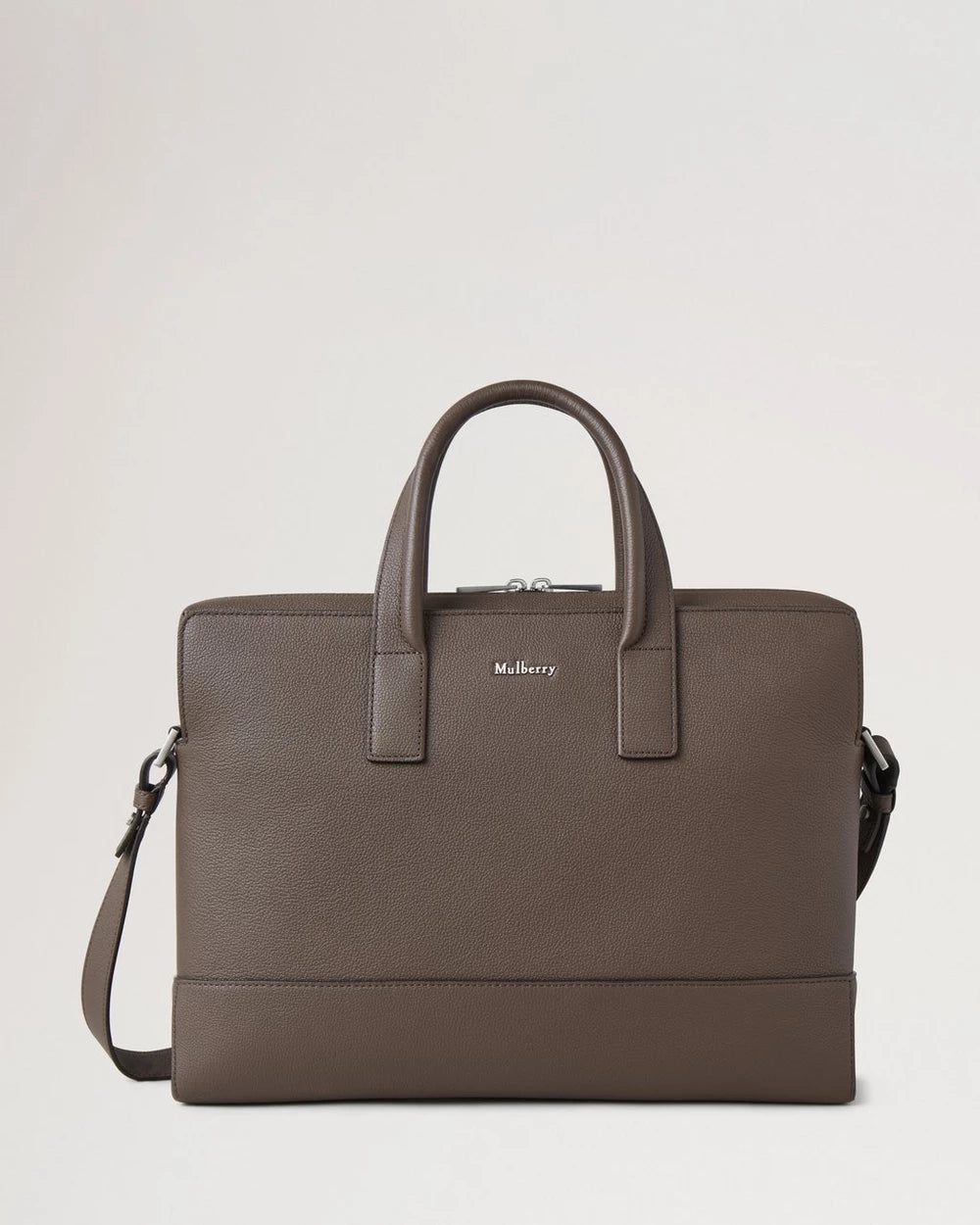 Farringdon Briefcase, Taupe Brown