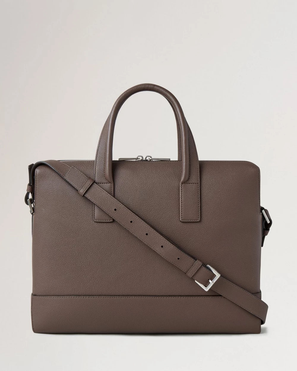 Farringdon Briefcase, Taupe Brown