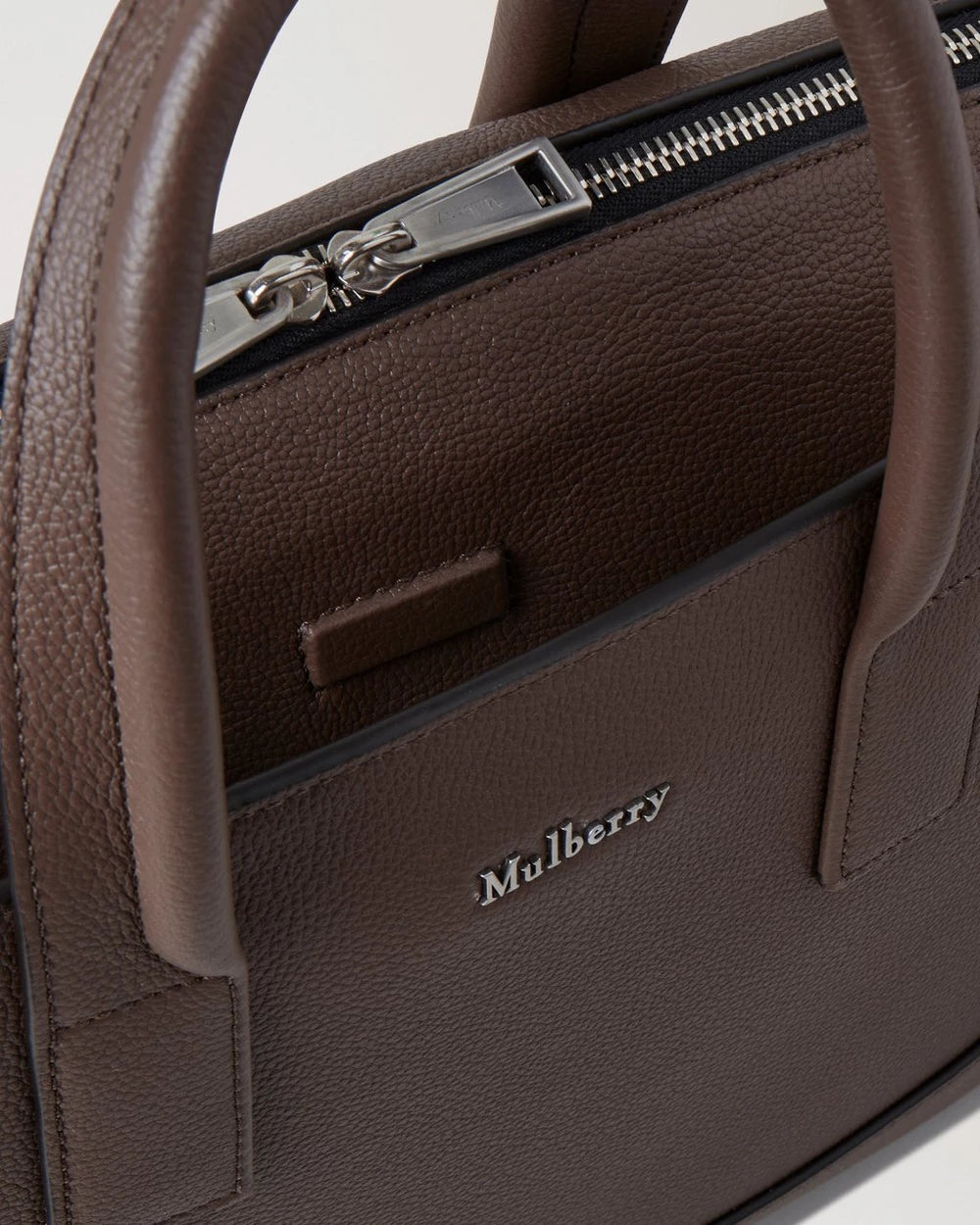 Farringdon Briefcase, Taupe Brown