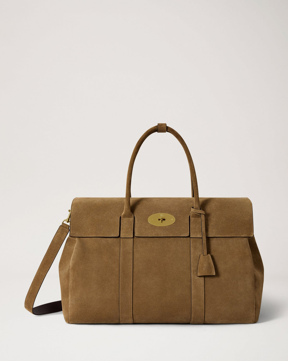 Heritage Piccadilly Holdall Suede, Salcombe Sand