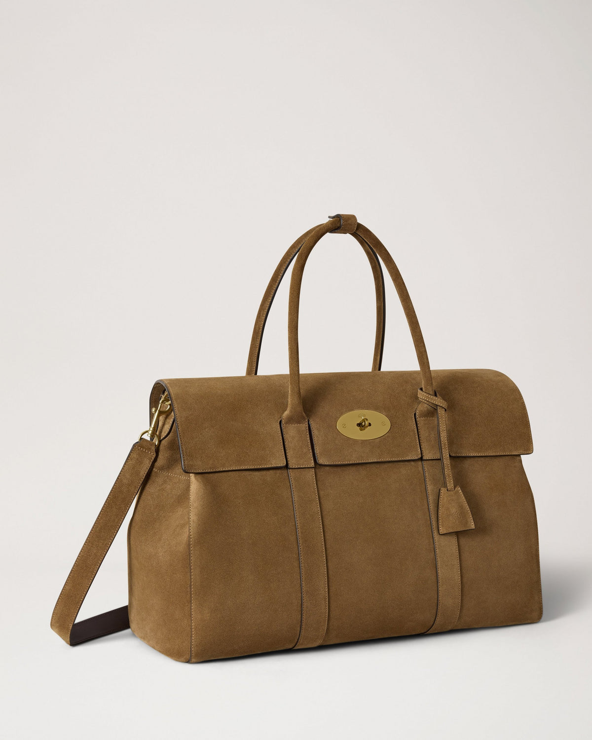 Heritage Piccadilly Holdall Suede, Salcombe Sand