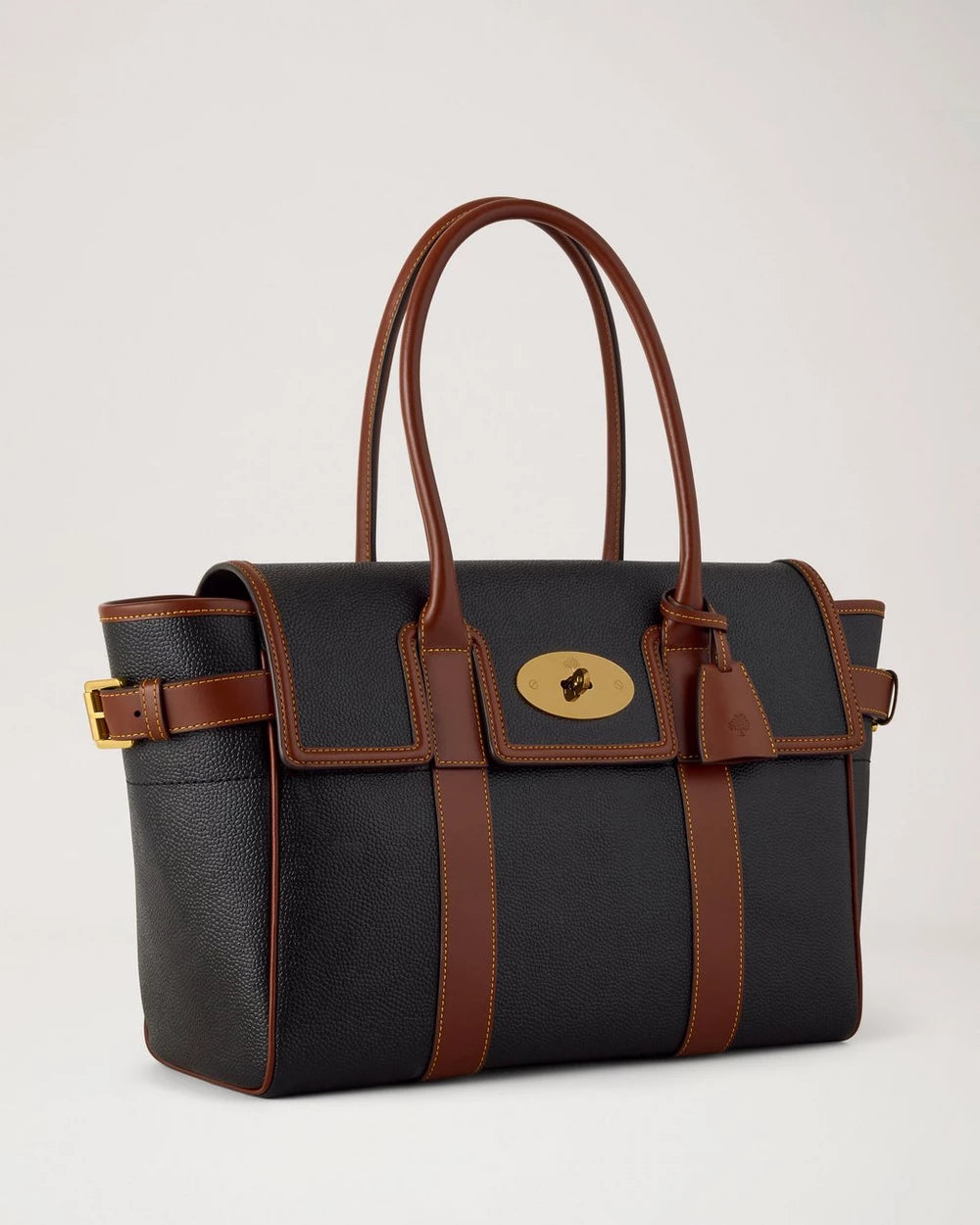 Bayswater Scotchgrain, Schwarz/Cognac