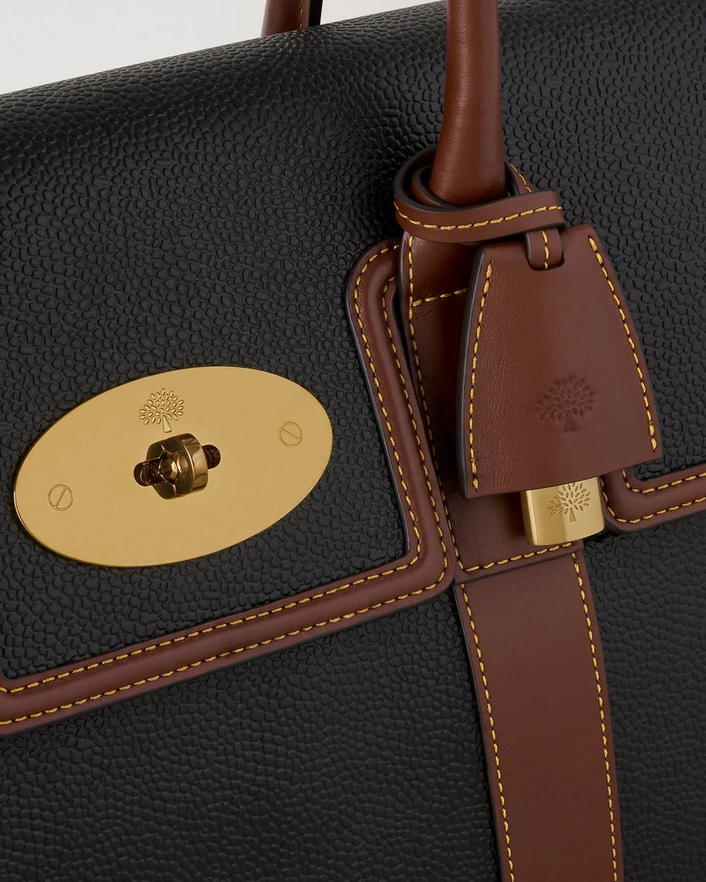 Bayswater Scotchgrain, Schwarz/Cognac