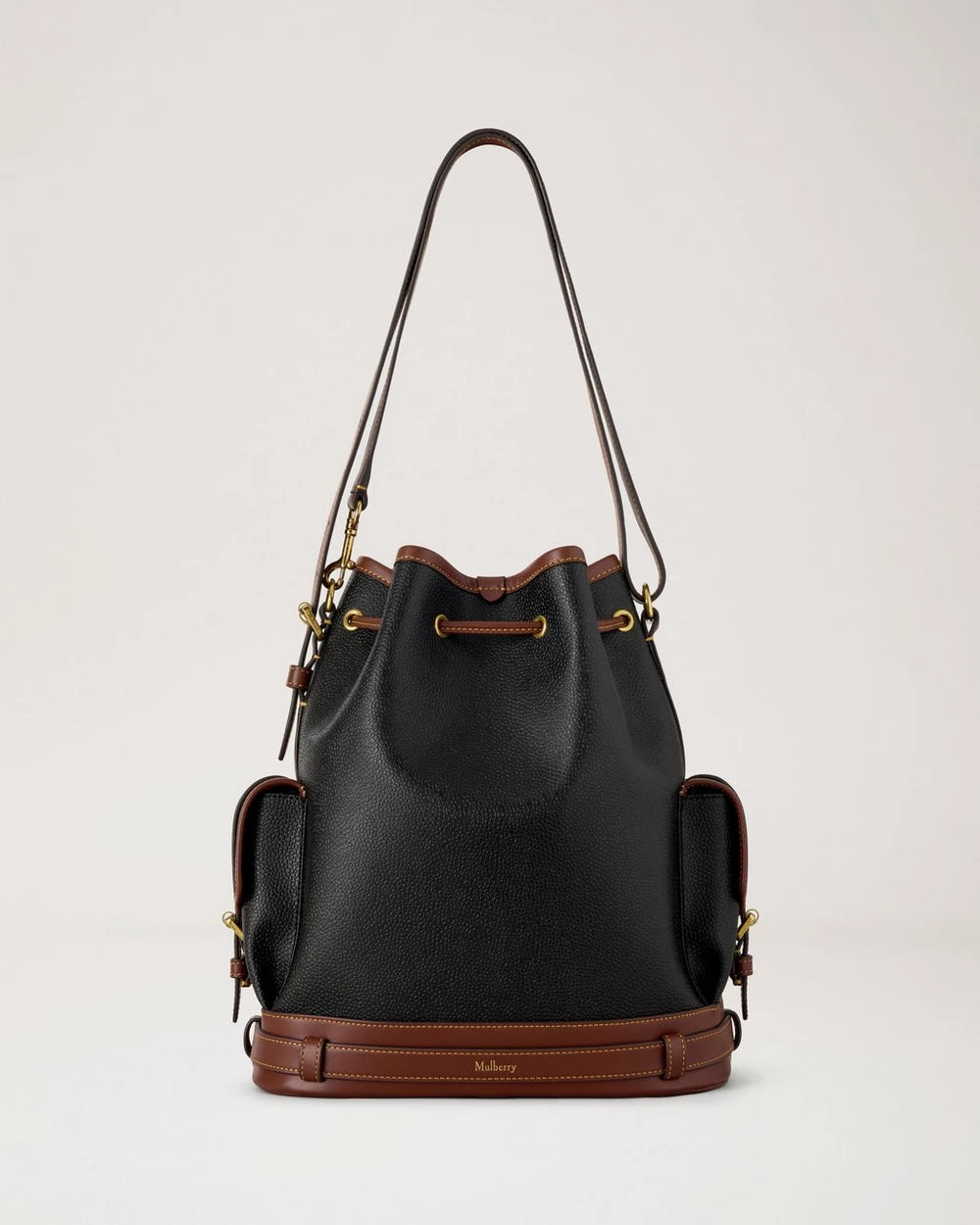 Scotchgrain Bucket, Black Cognac