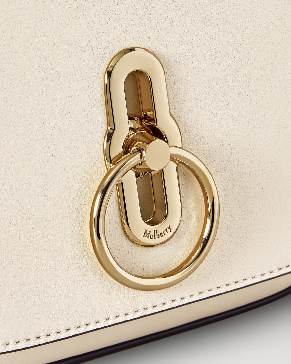 Small Amberley Top Handle, Eggshell Buttery Nappa