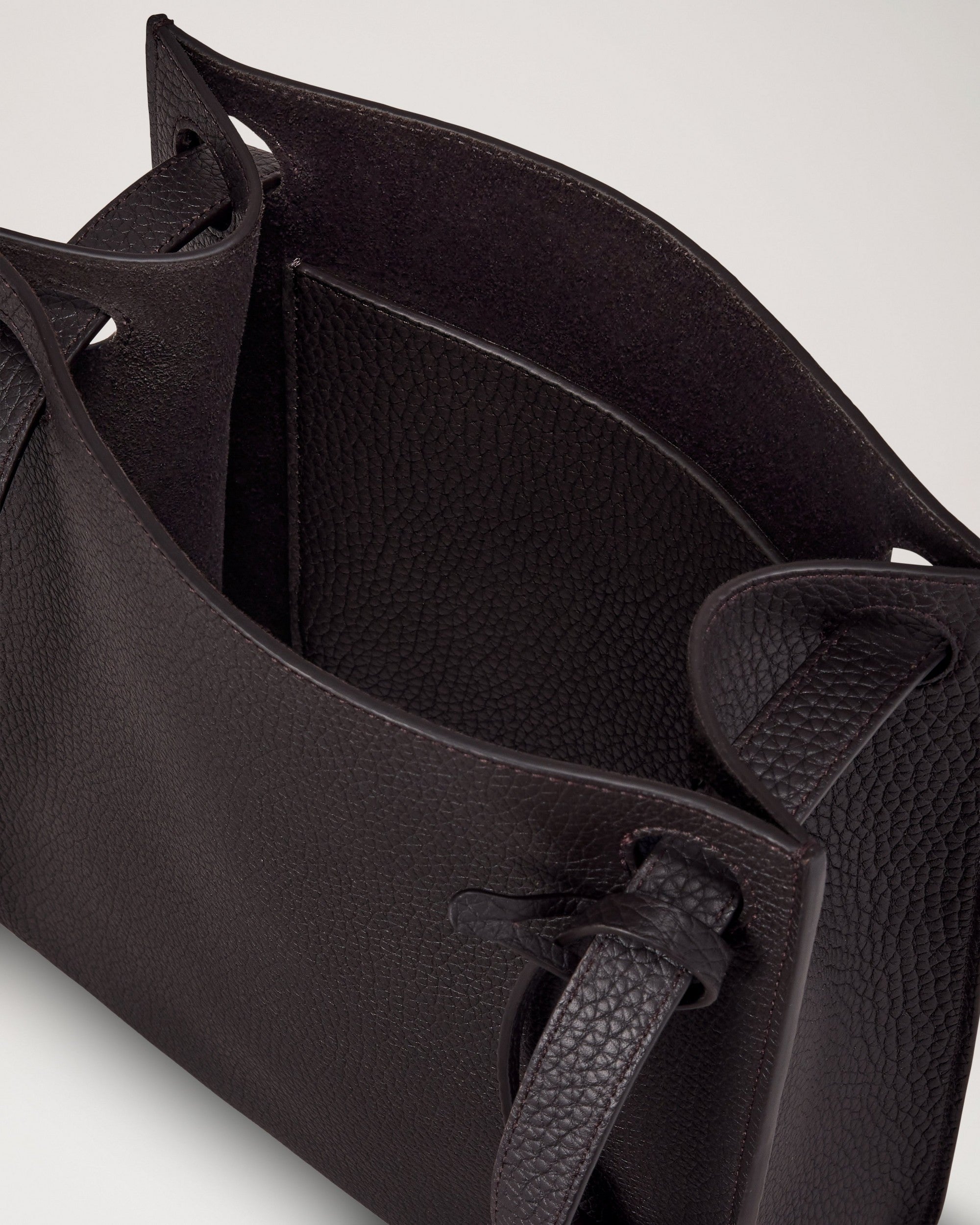 Mini Soft Tote, Ebony