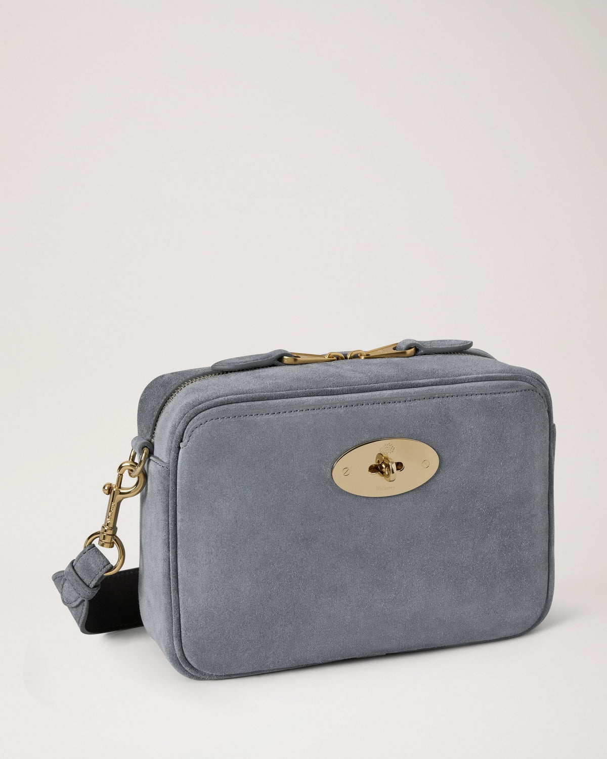 Darley Camera Bag Suede, Foggy Grey
