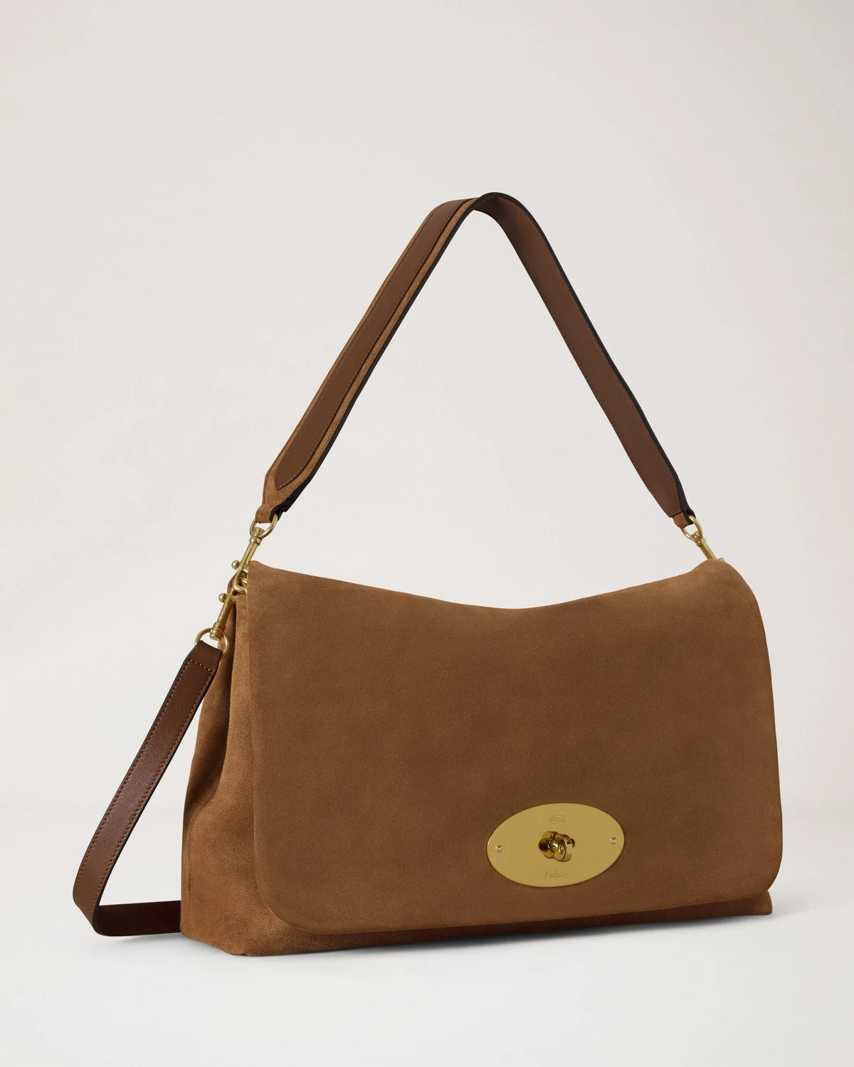 Large Delilah Flap Bag, Vintage Oak